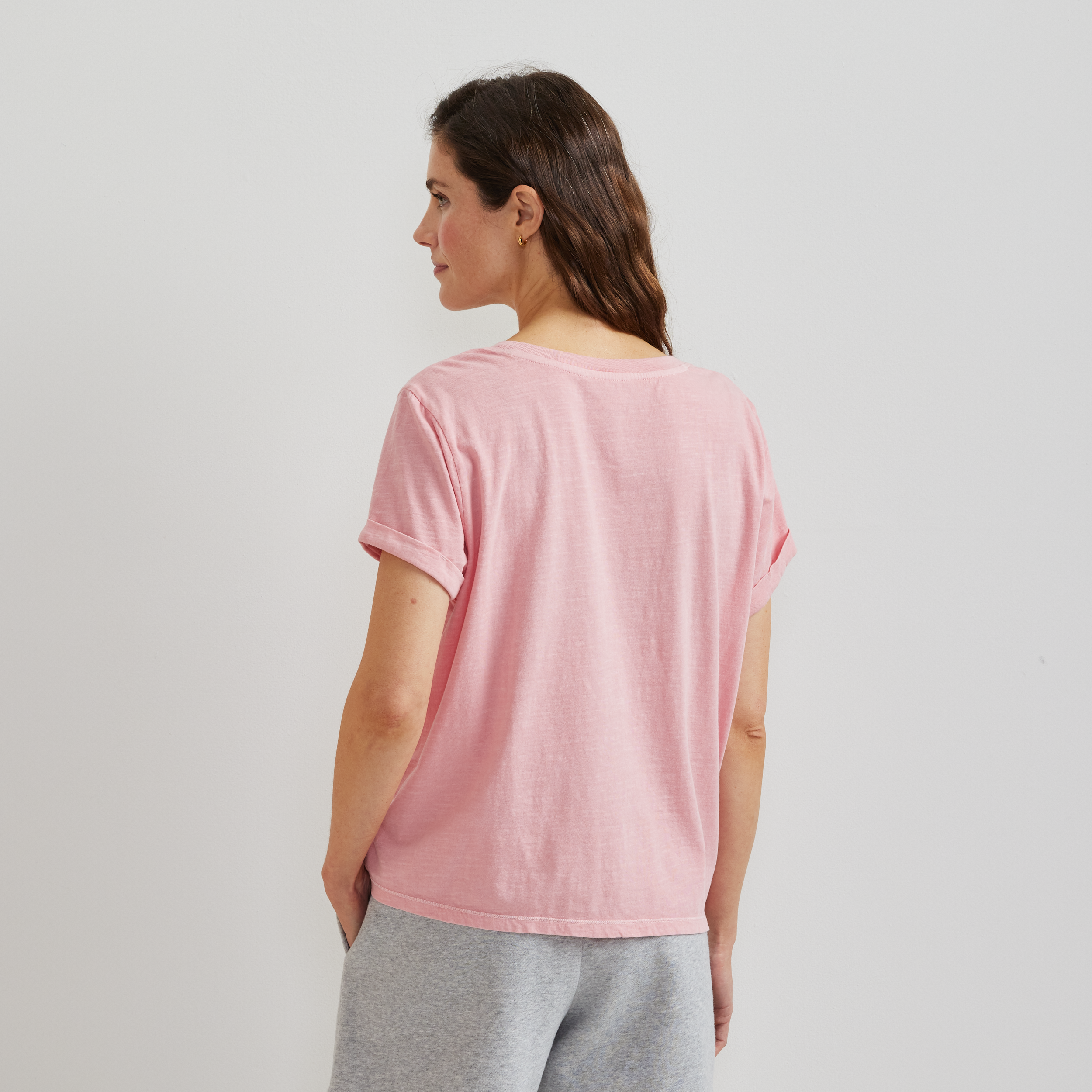 Women's Sunwashed V-Neck T-Shirt - Image 16