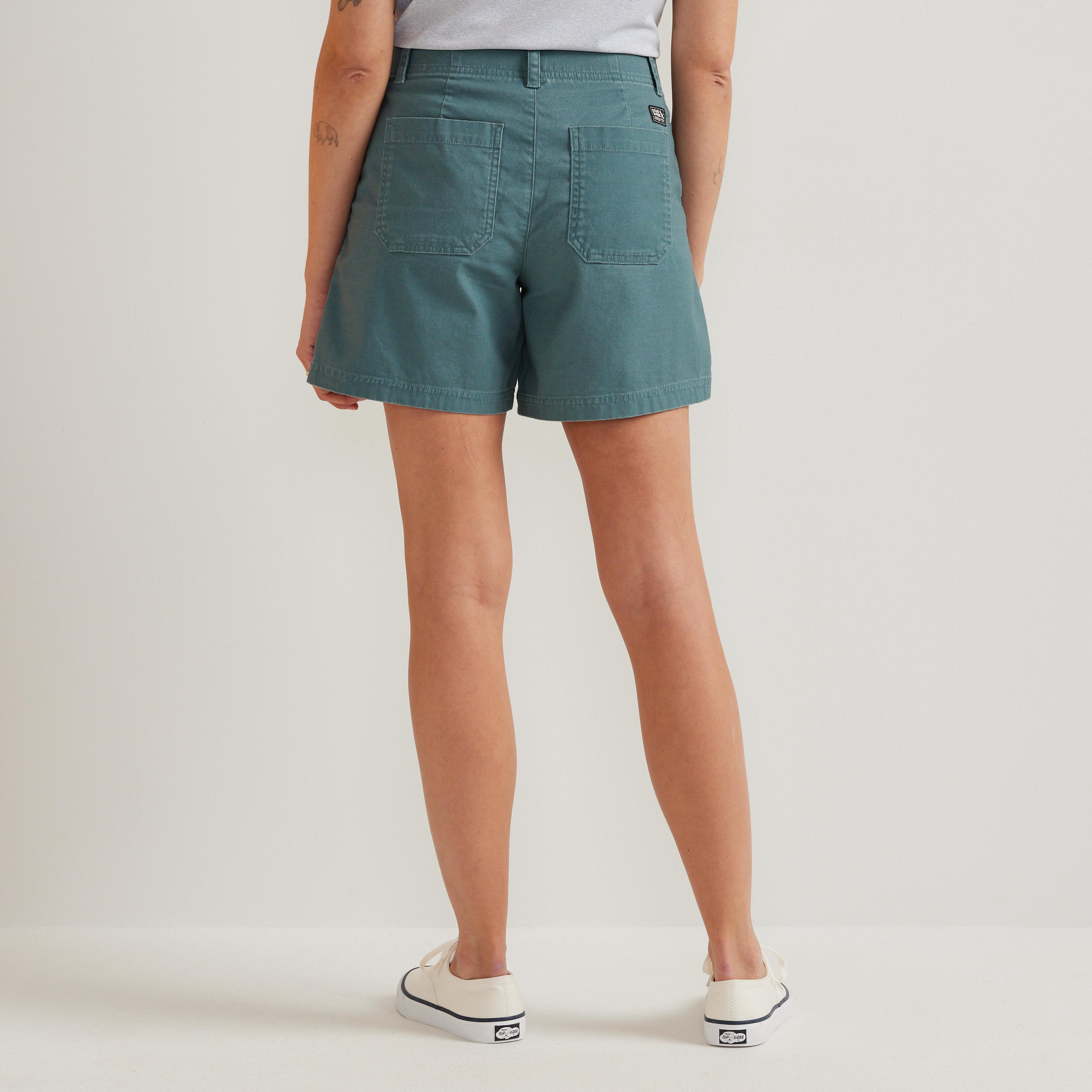 Women's Canvas Utility Shorts - Image 17