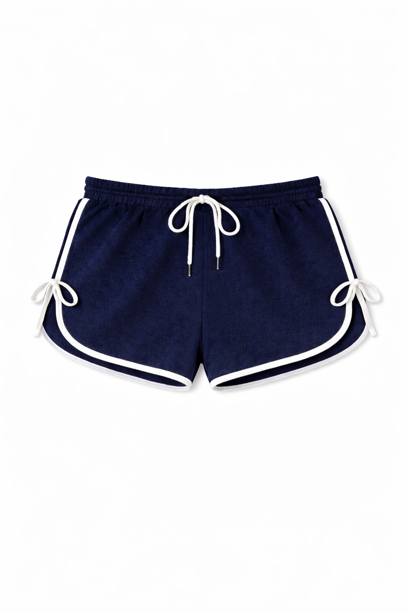 Plus Contrast Trim Shorts - Image 3