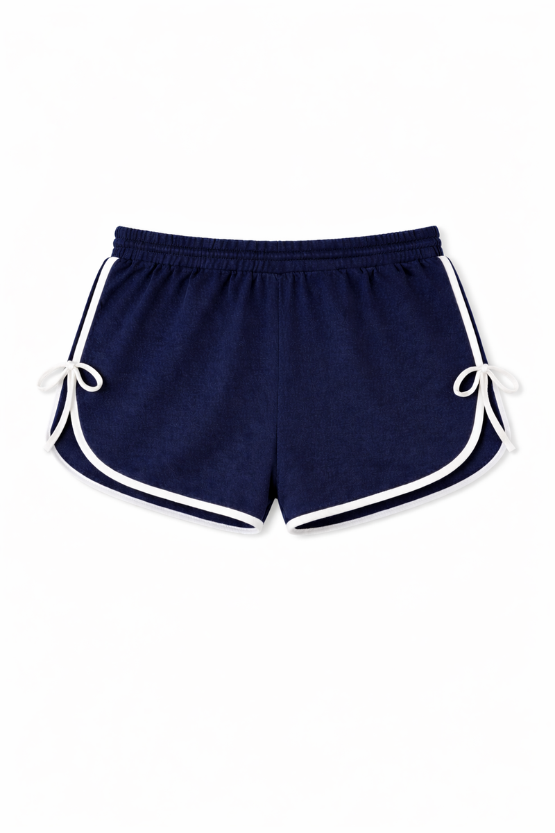 Plus Contrast Trim Shorts - Image 4