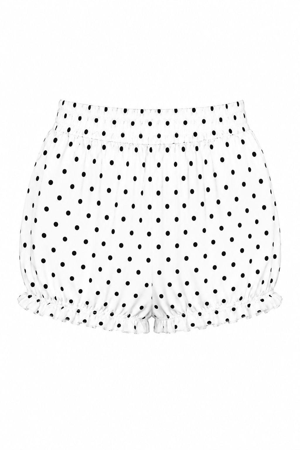 Polka Dot Ruffle Bloomer Shorts - Image 3