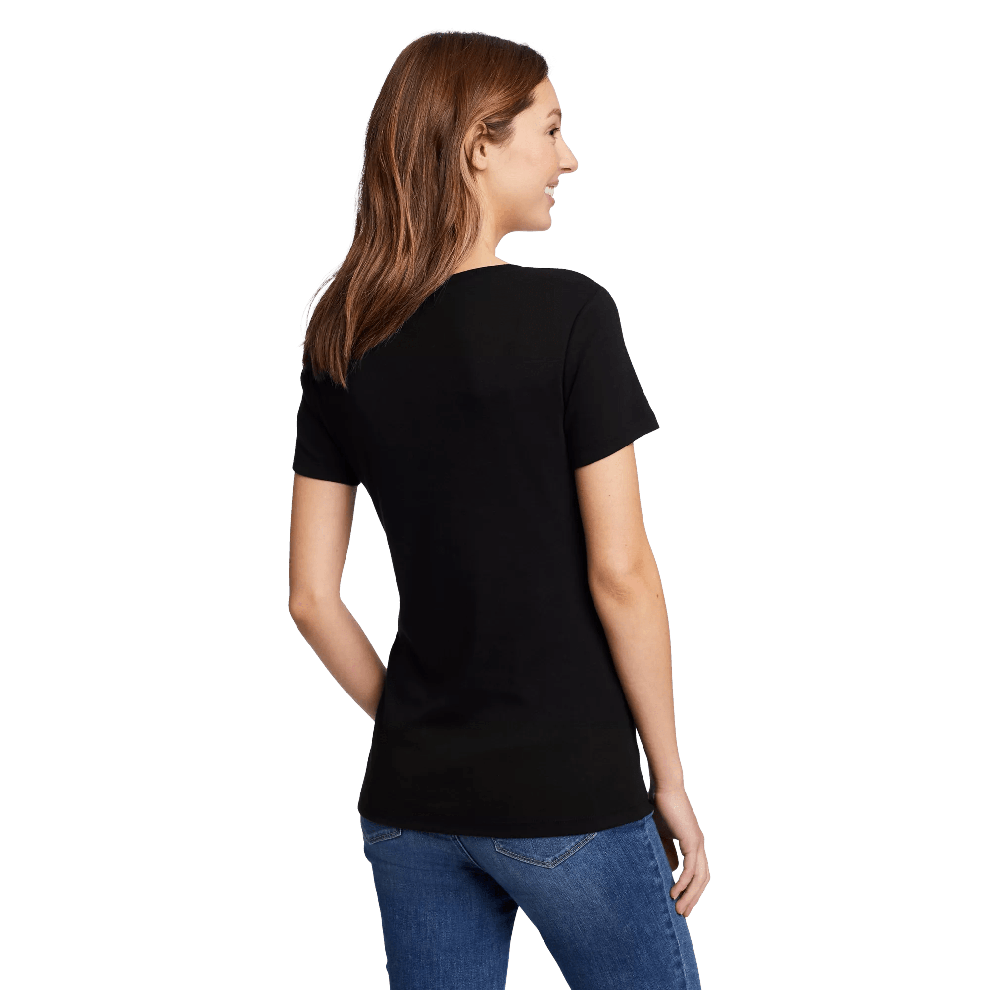 Women's Fav Short-Sleeve V-Neck T-Shirt - Image 4