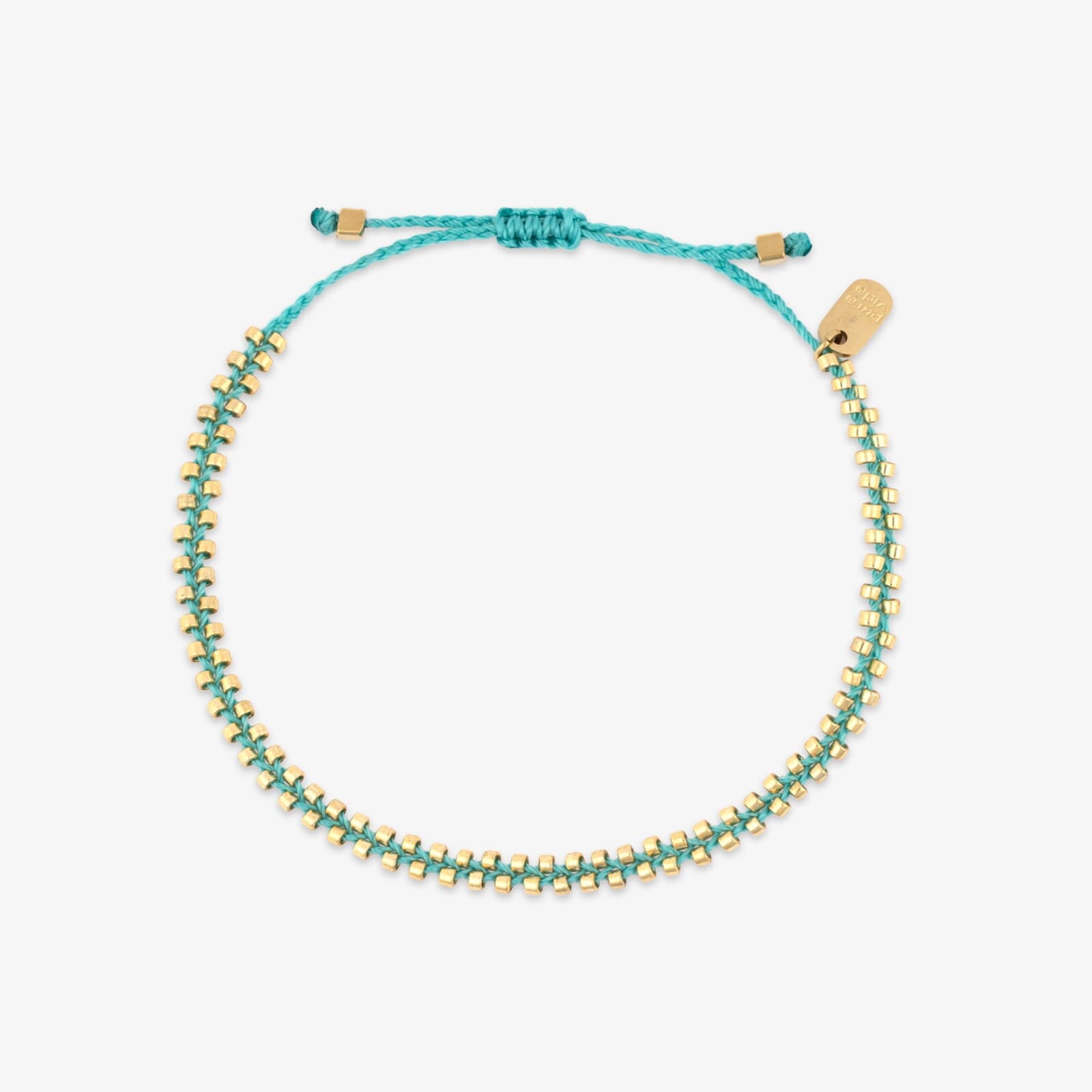 Goldie Woven Seed Bead Bracelet - Image 2