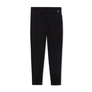 Girls Plush Lined Leggings - Heather