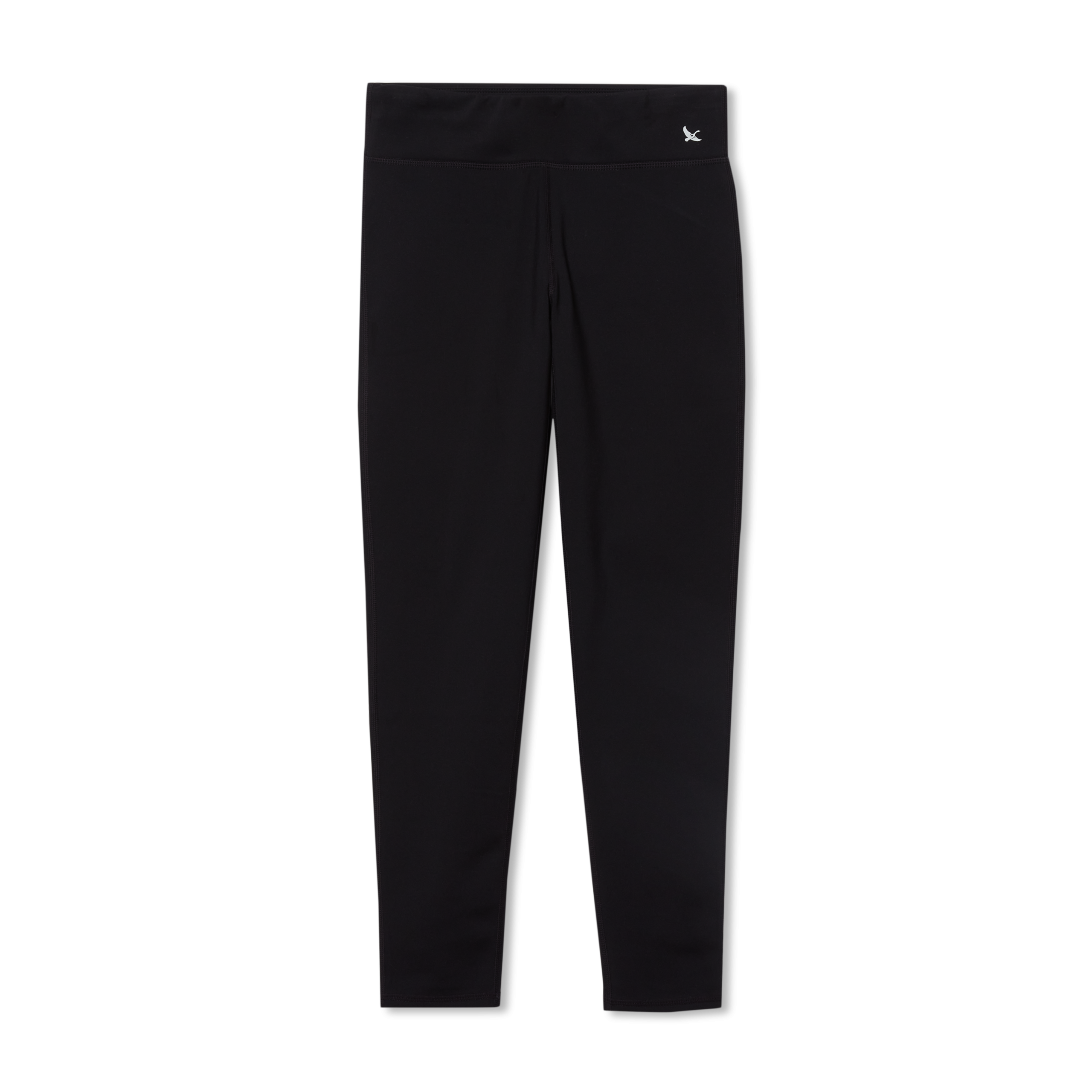 Girls Plush Lined Leggings - Heather