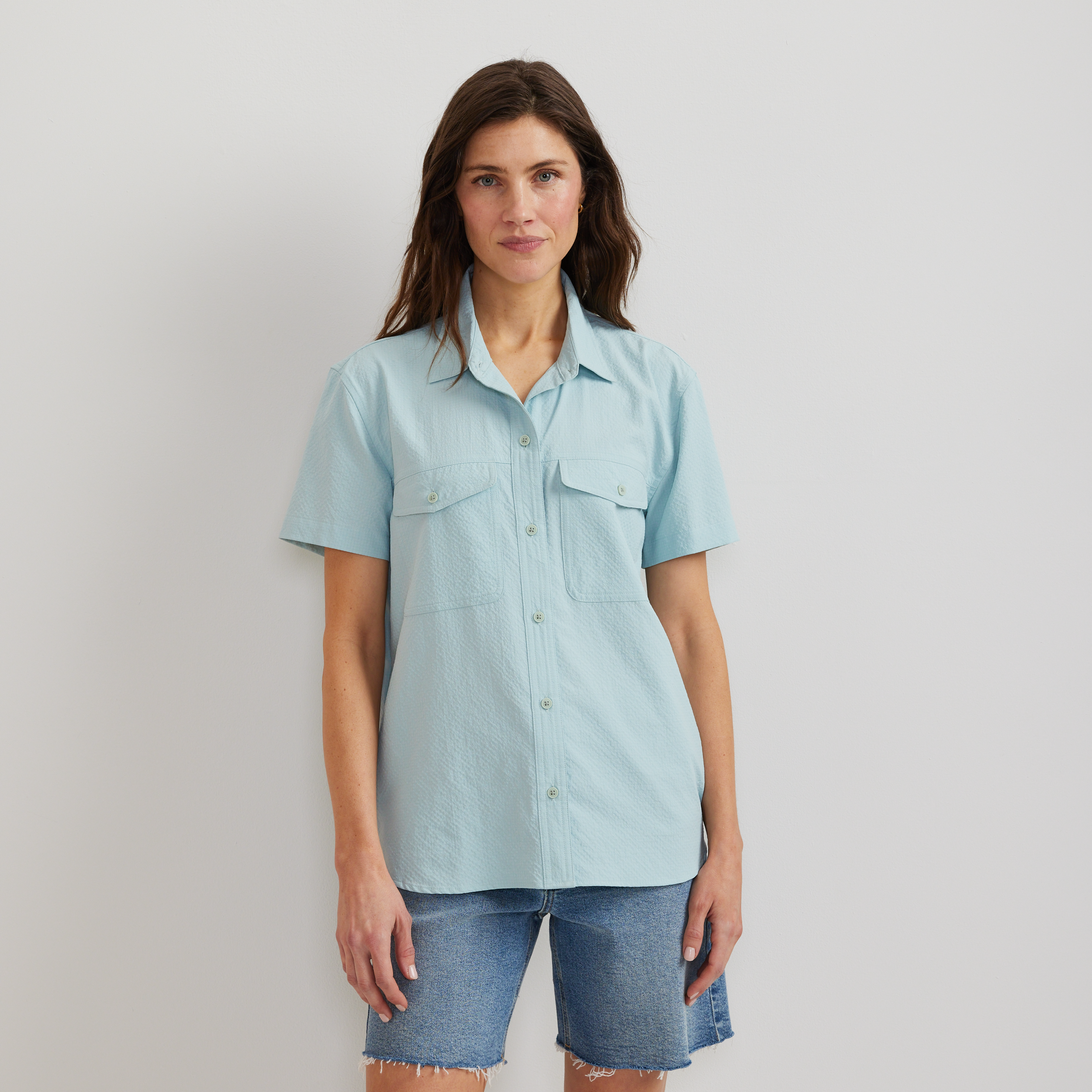 Women's Mountain 3.0 Short-Sleeve Shirt - Solid - Image 6