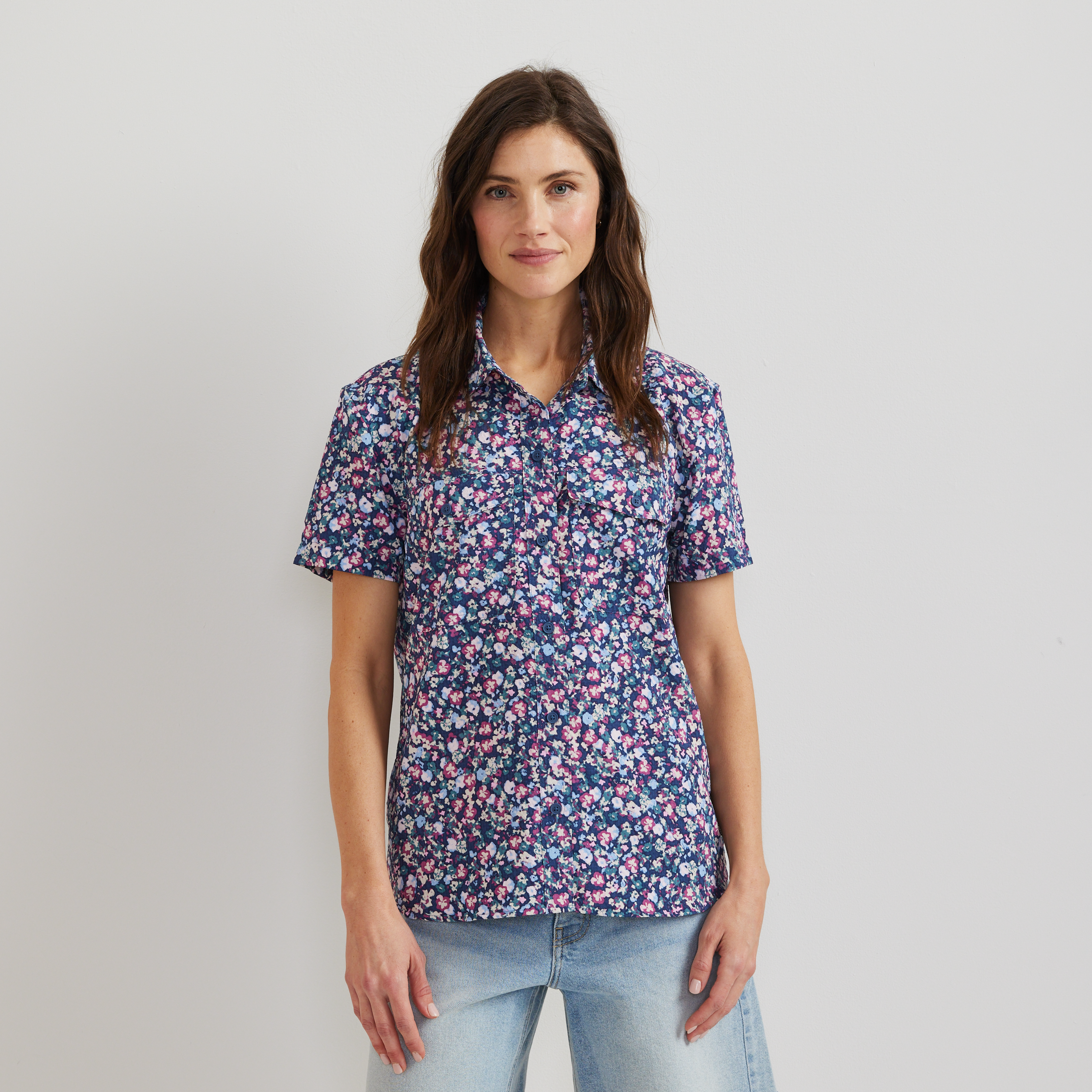 Women's Mountain 3.0 Short-Sleeve Shirt - Print - Image 10