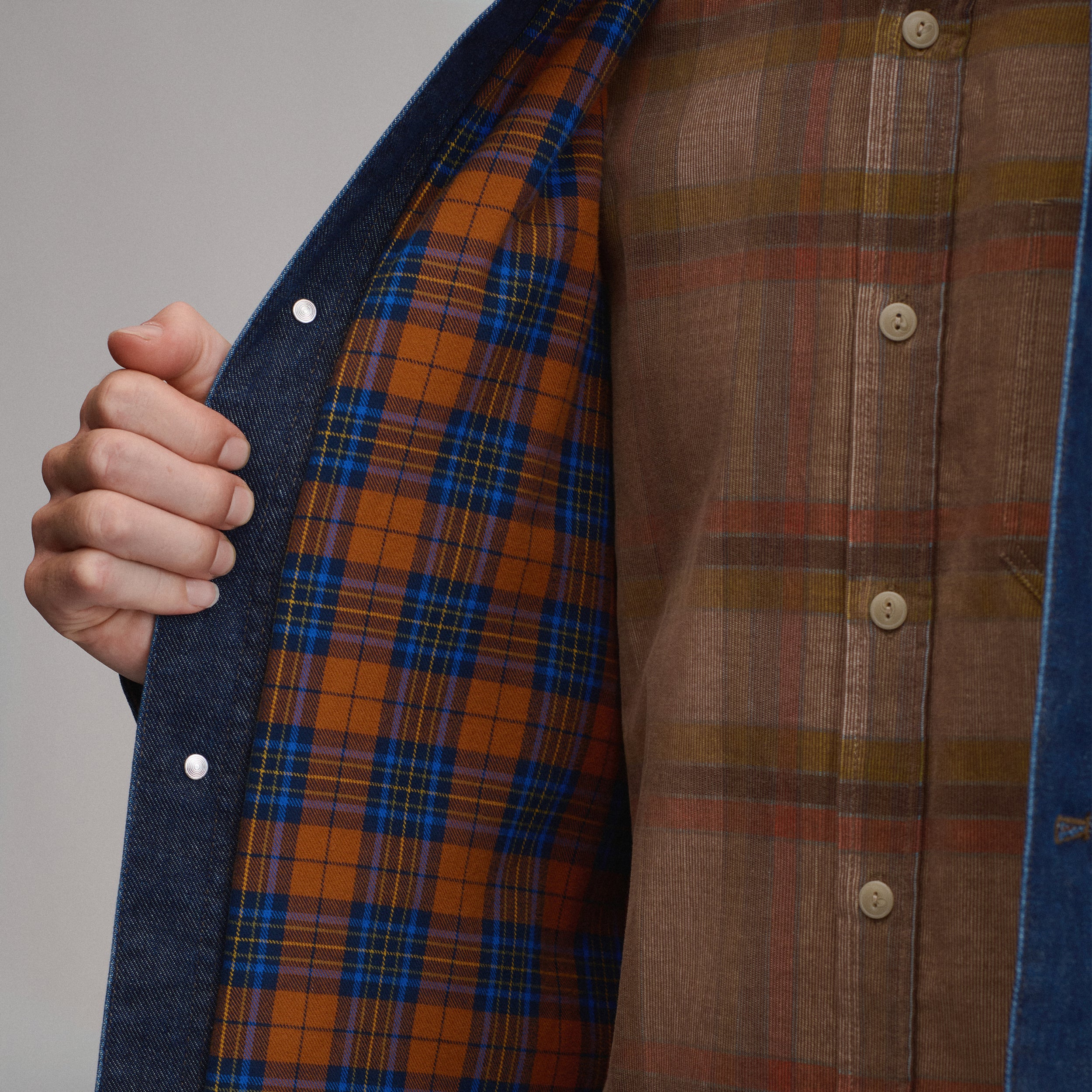 Men's EB Denim Barn Coat - Image 4