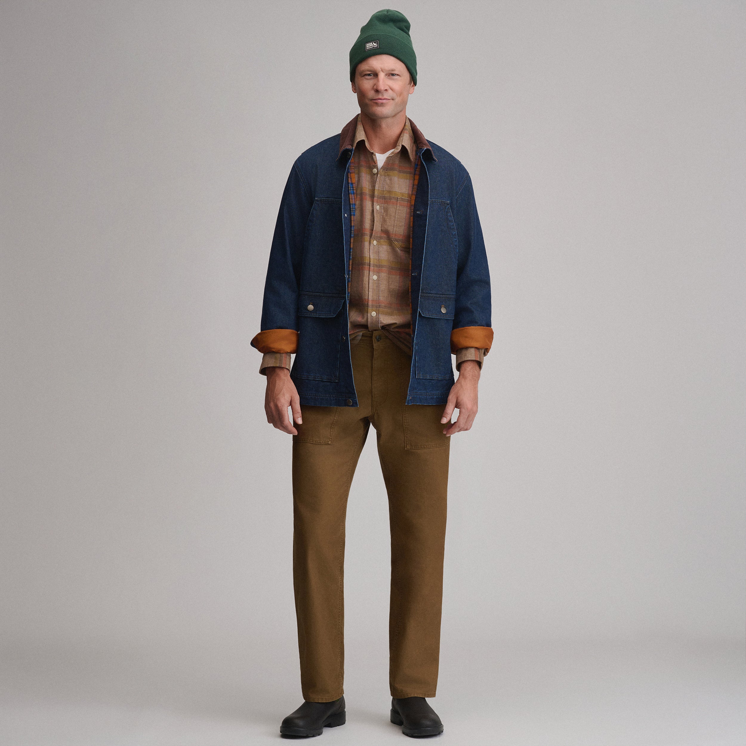 Men's EB Denim Barn Coat - Image 5