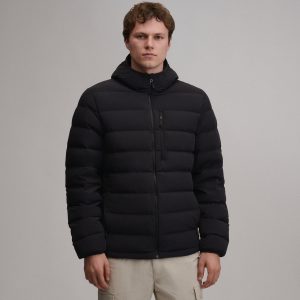 Men's EB Stretch Down Hooded Jacket