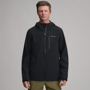 Men's Cloud Cap Waterproof Stretch Hooded Rain Jacket