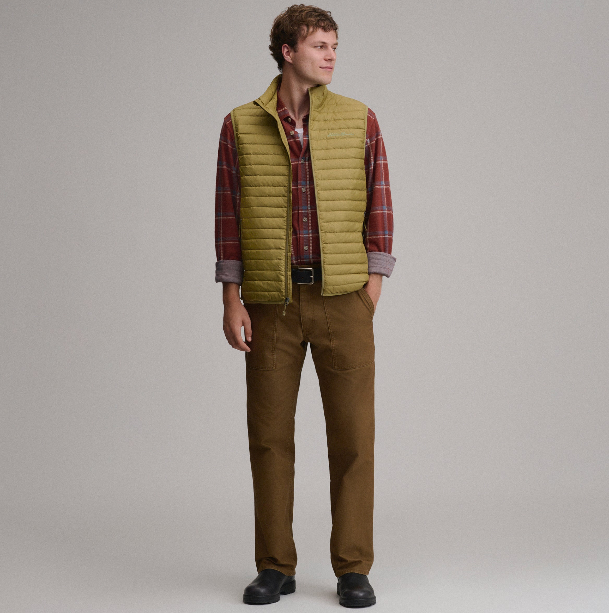 Men's Microlight Down Vest - Image 4