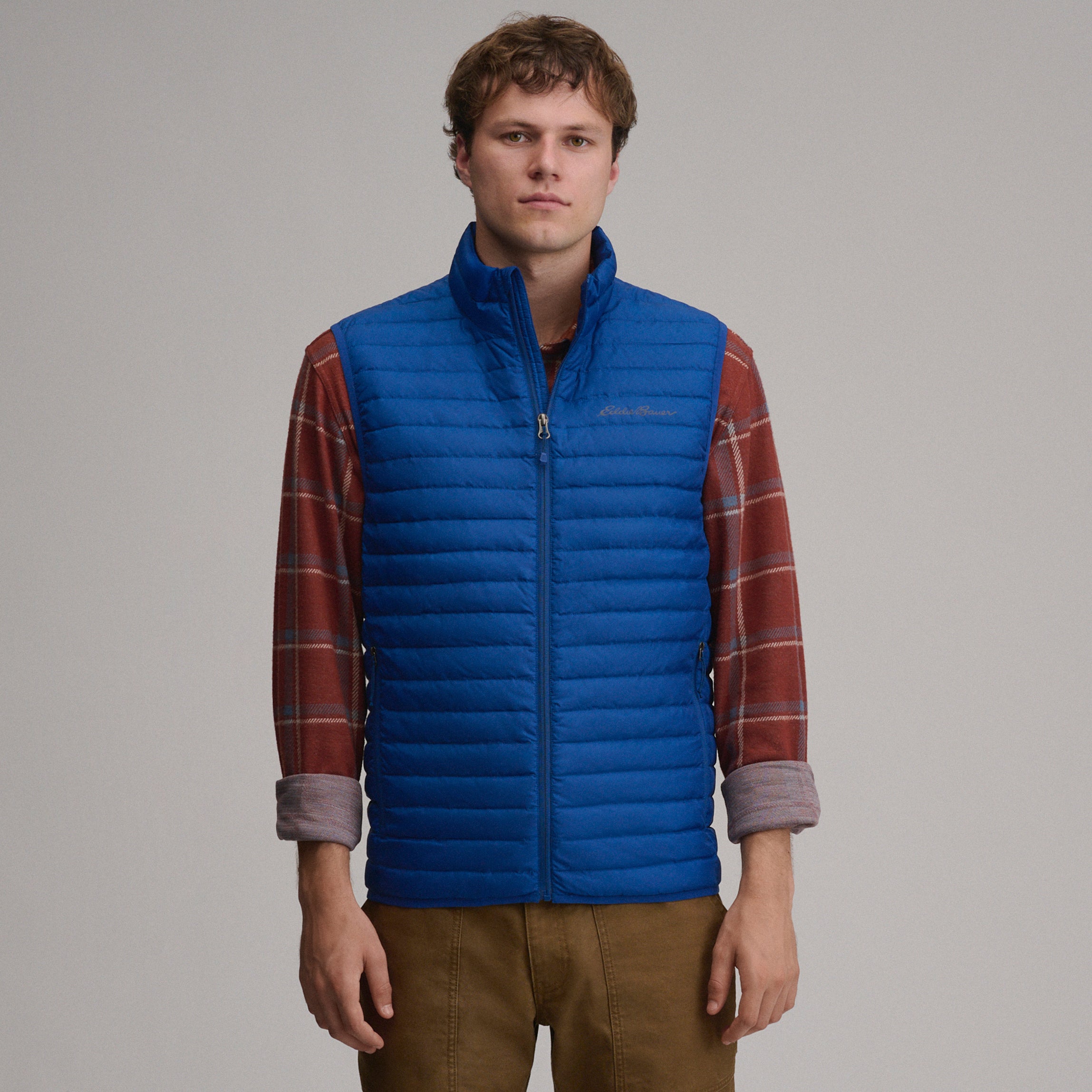 Men's Microlight Down Vest - Image 9