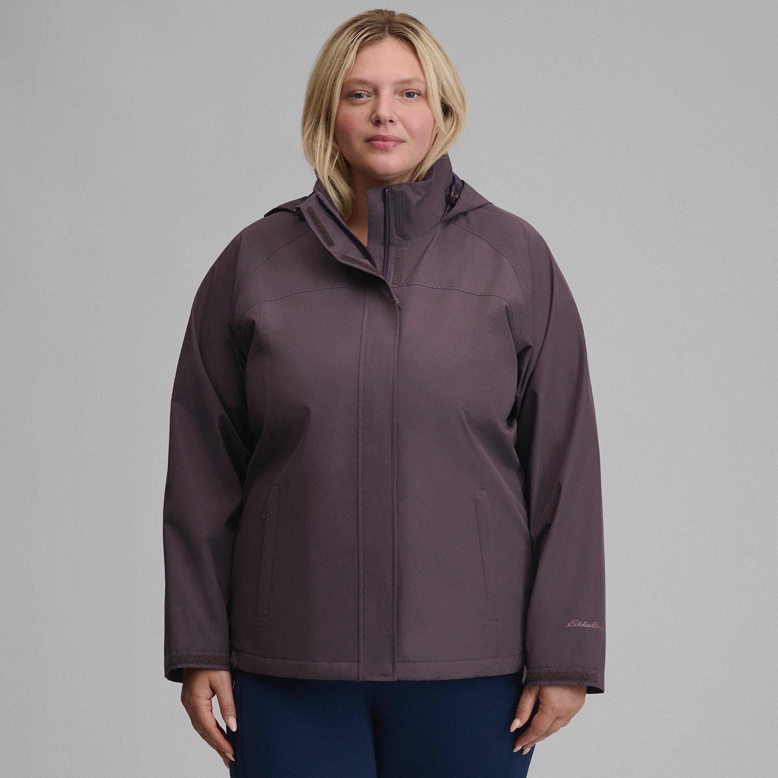 Women's Rainfoil® Waterproof Packable Hooded Rain Jacket - Image 7