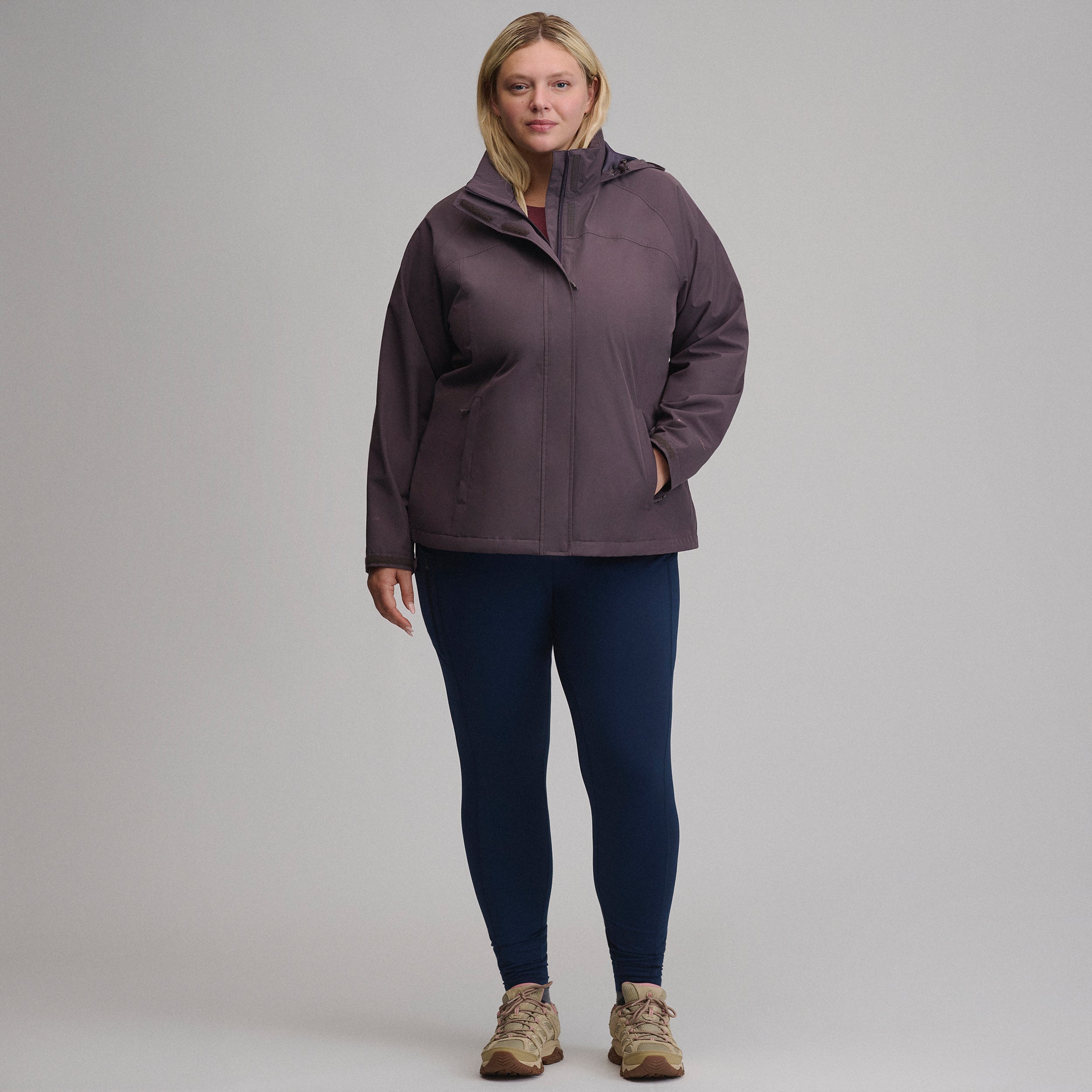 Women's Rainfoil® Waterproof Packable Hooded Rain Jacket - Image 12
