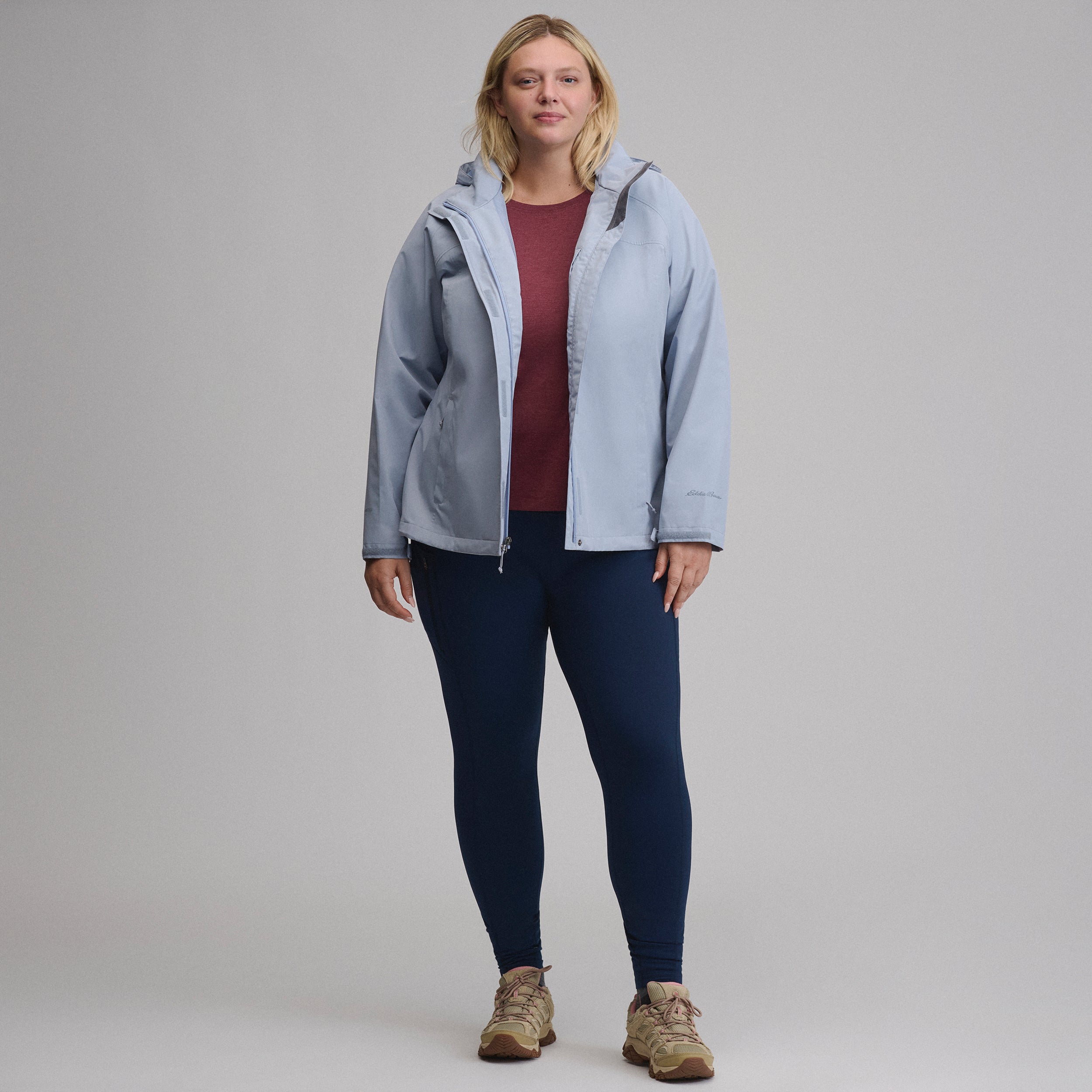 Women's Rainfoil® Waterproof Packable Hooded Rain Jacket - Image 30