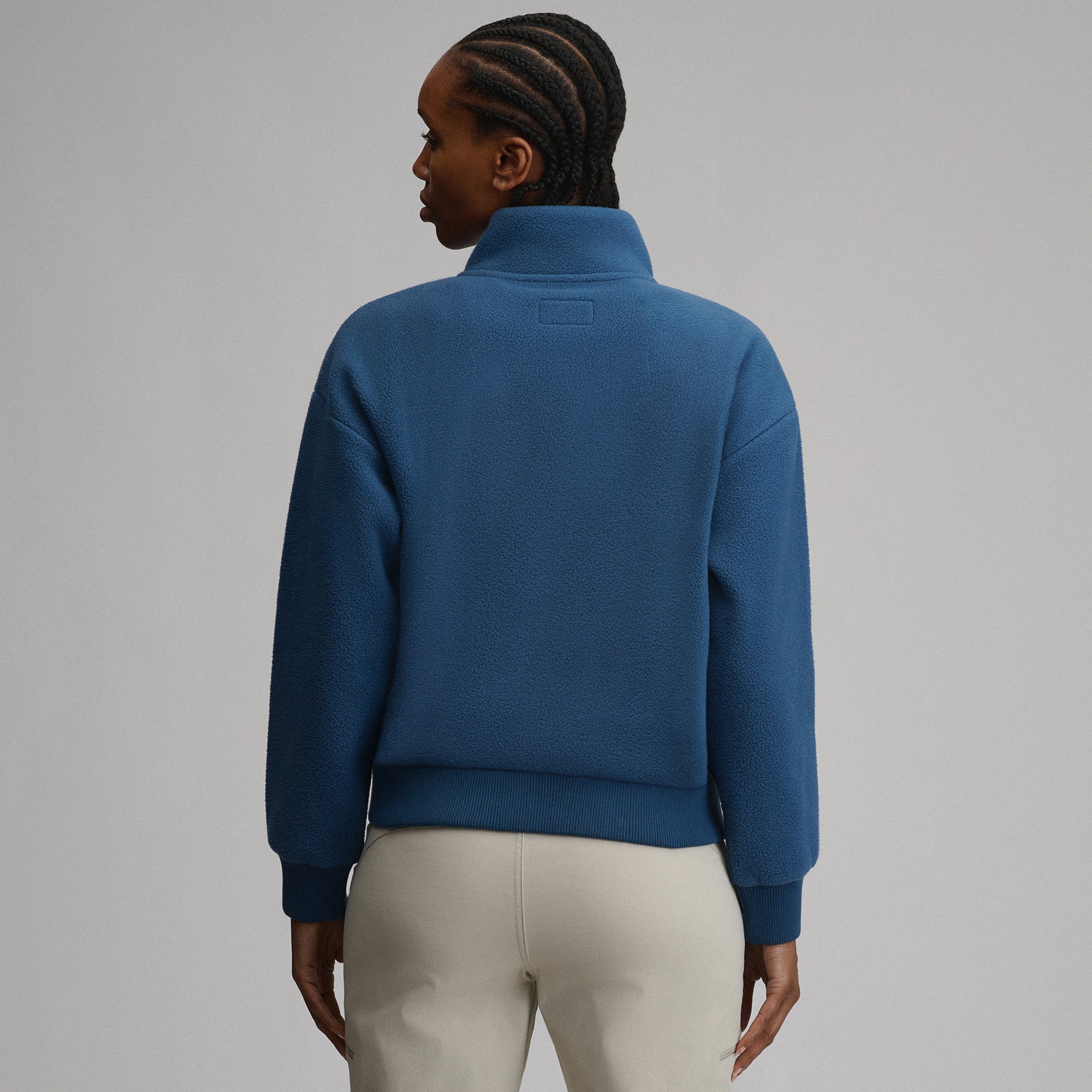 Women's Authentic Outdoor Fleece 1/4-Zip Mock Pullover - Image 14
