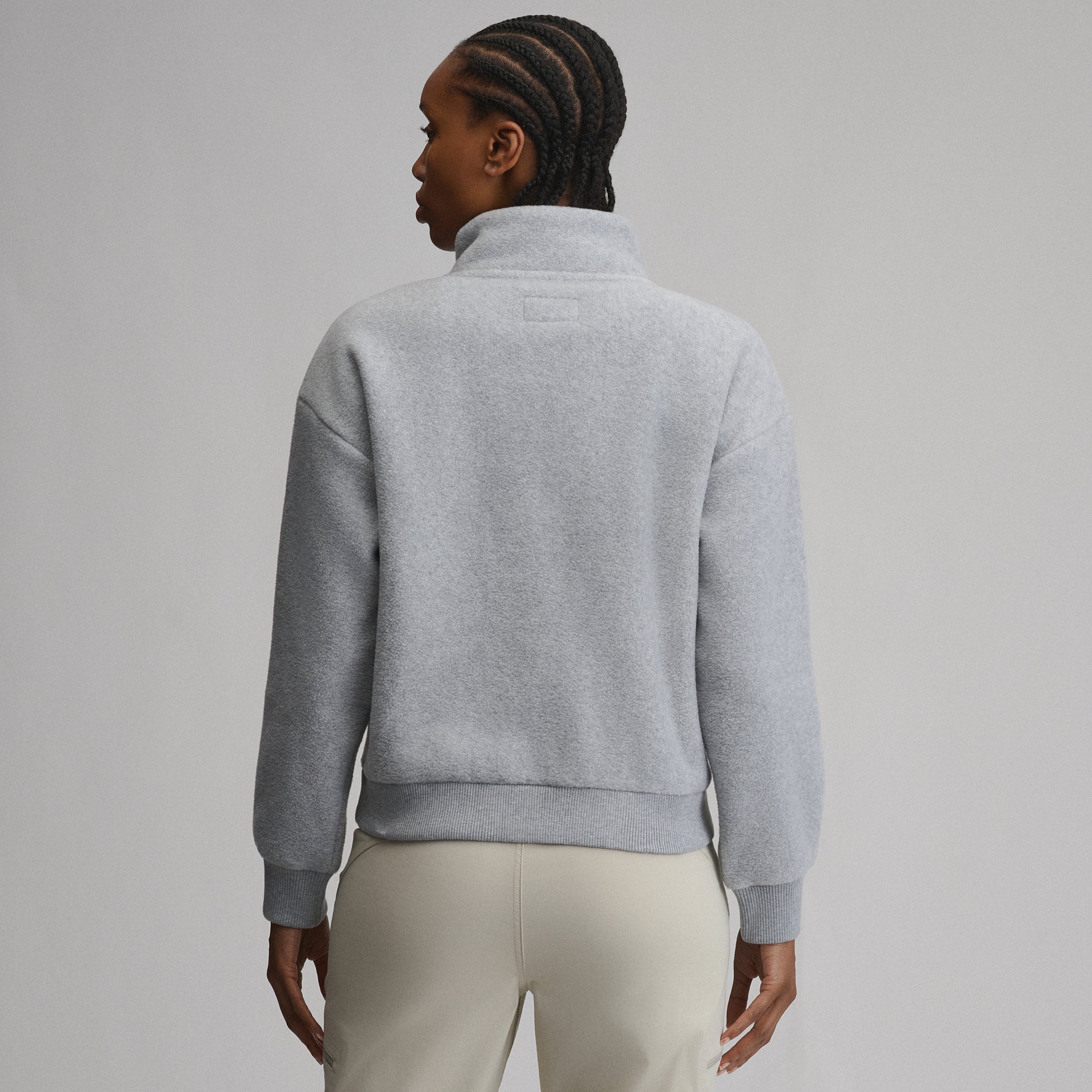 Women's Authentic Outdoor Fleece 1/4-Zip Mock Pullover - Image 18