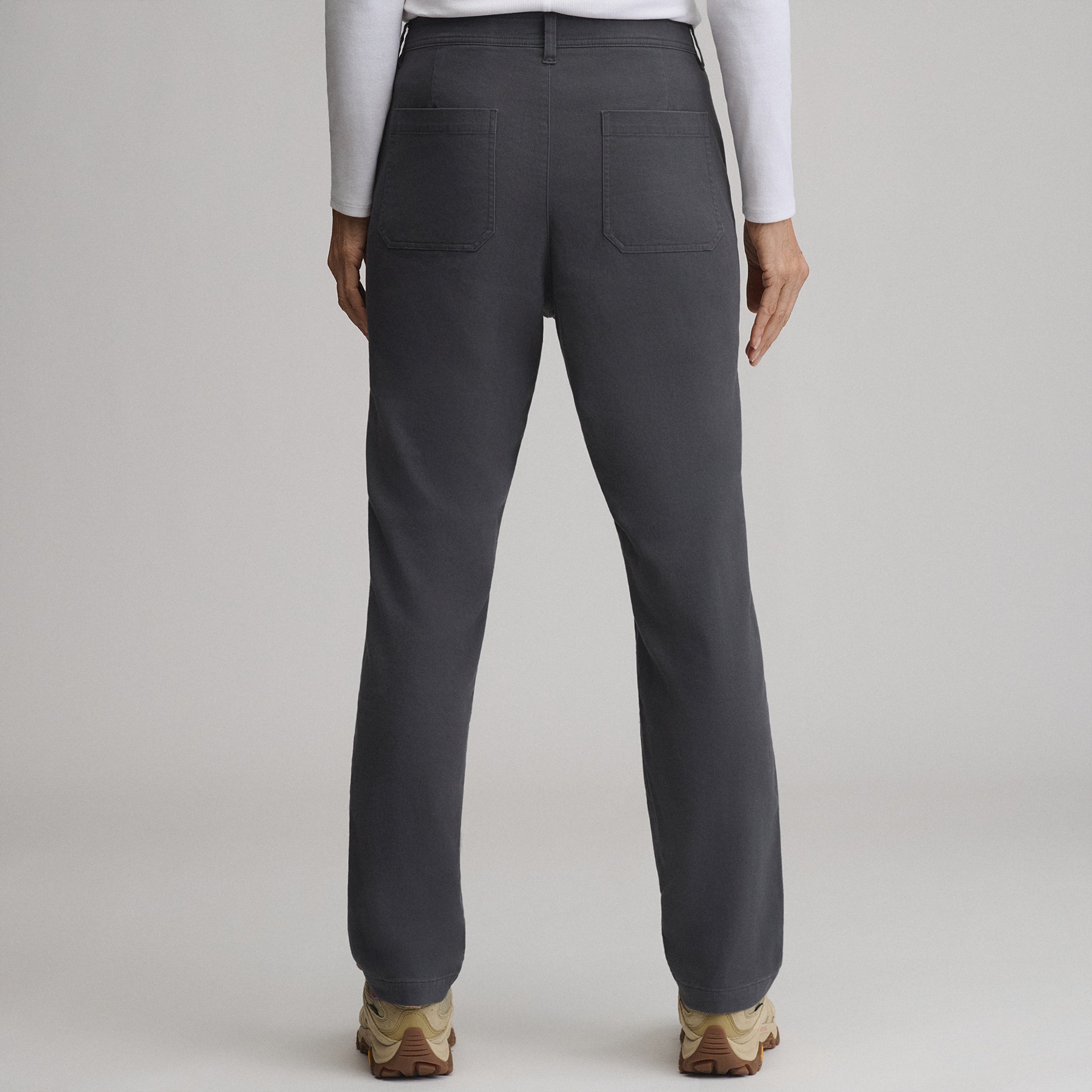 Women's Flannel Lined Cotton Pants - Image 2