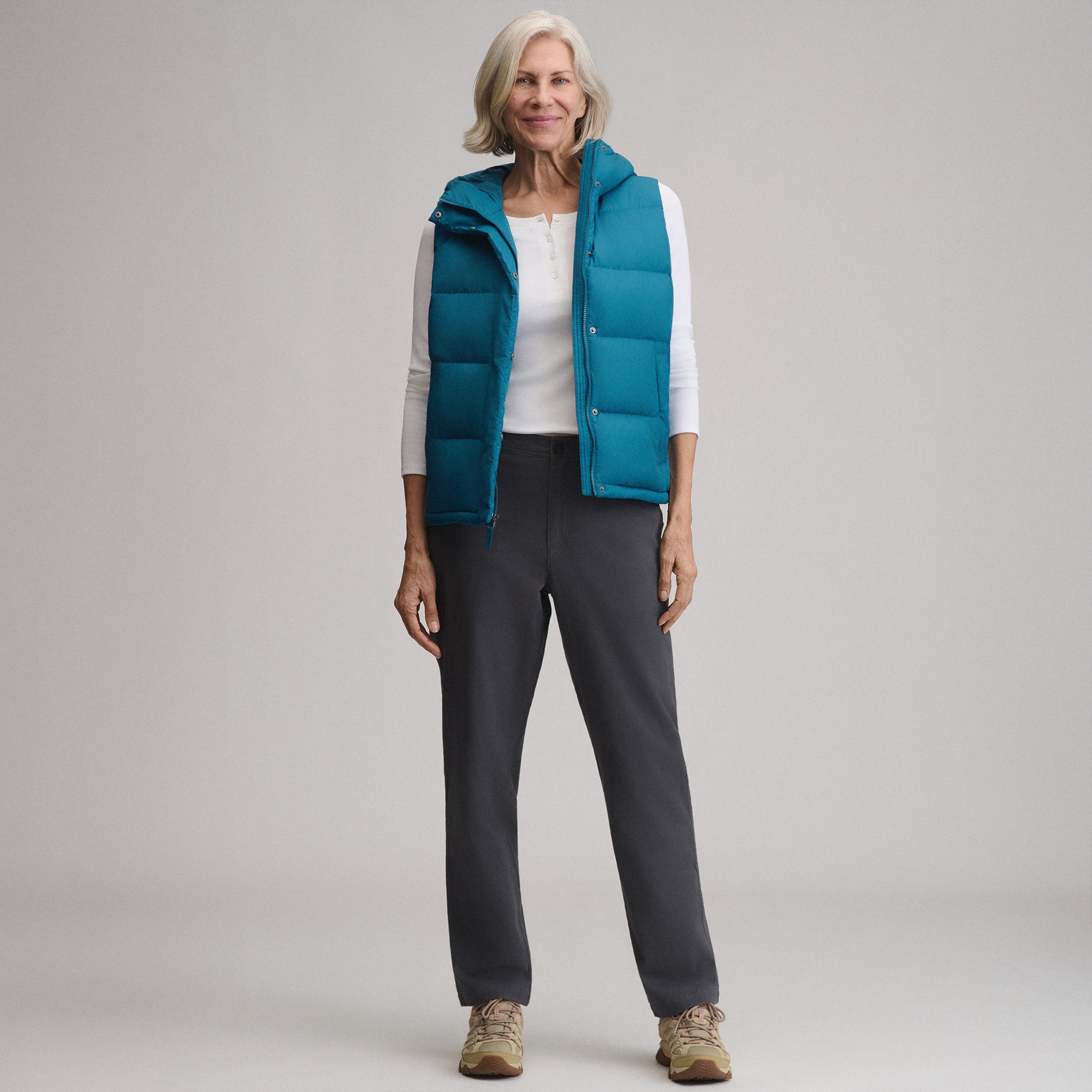 Women's Flannel Lined Cotton Pants - Image 5