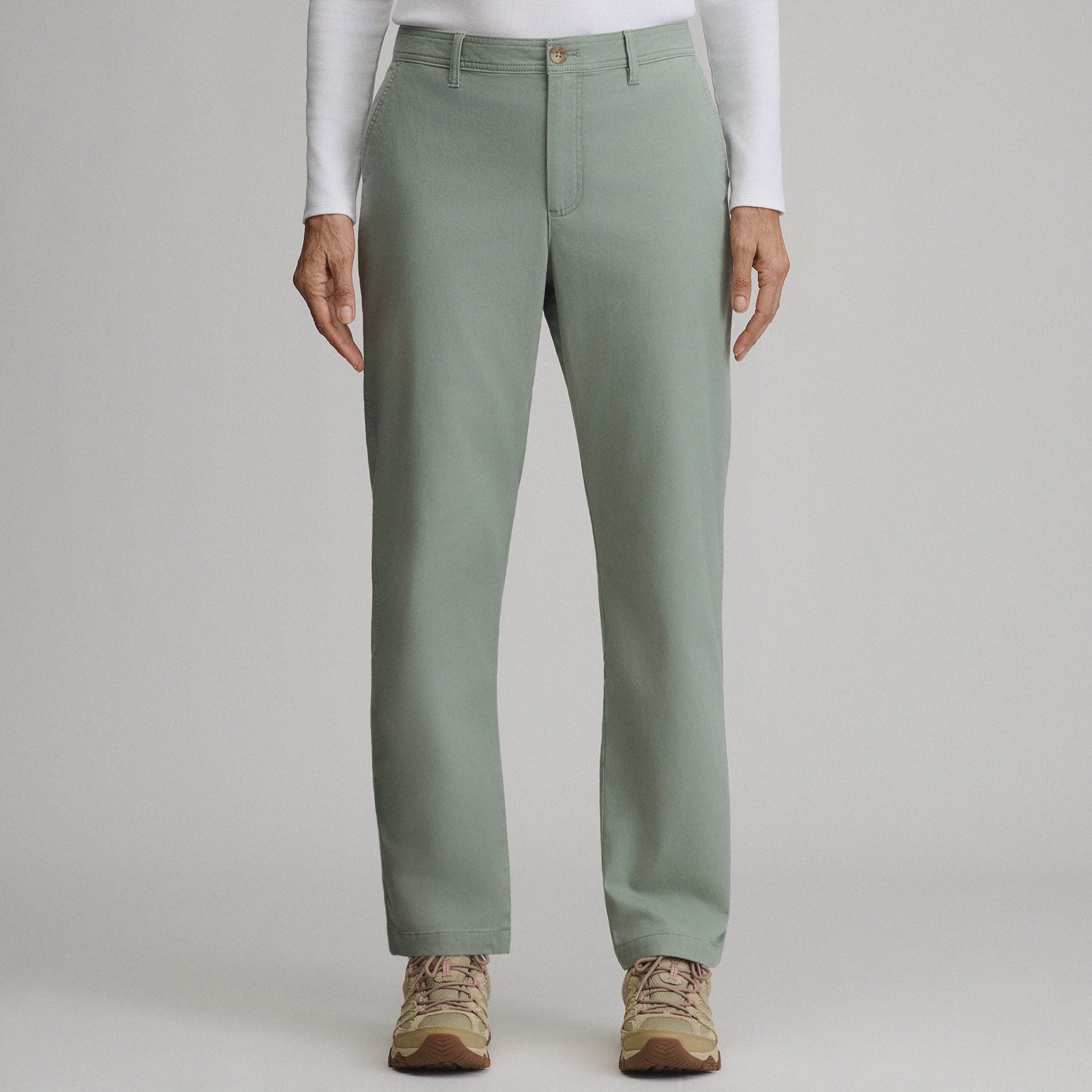 Women's Flannel Lined Cotton Pants - Image 6