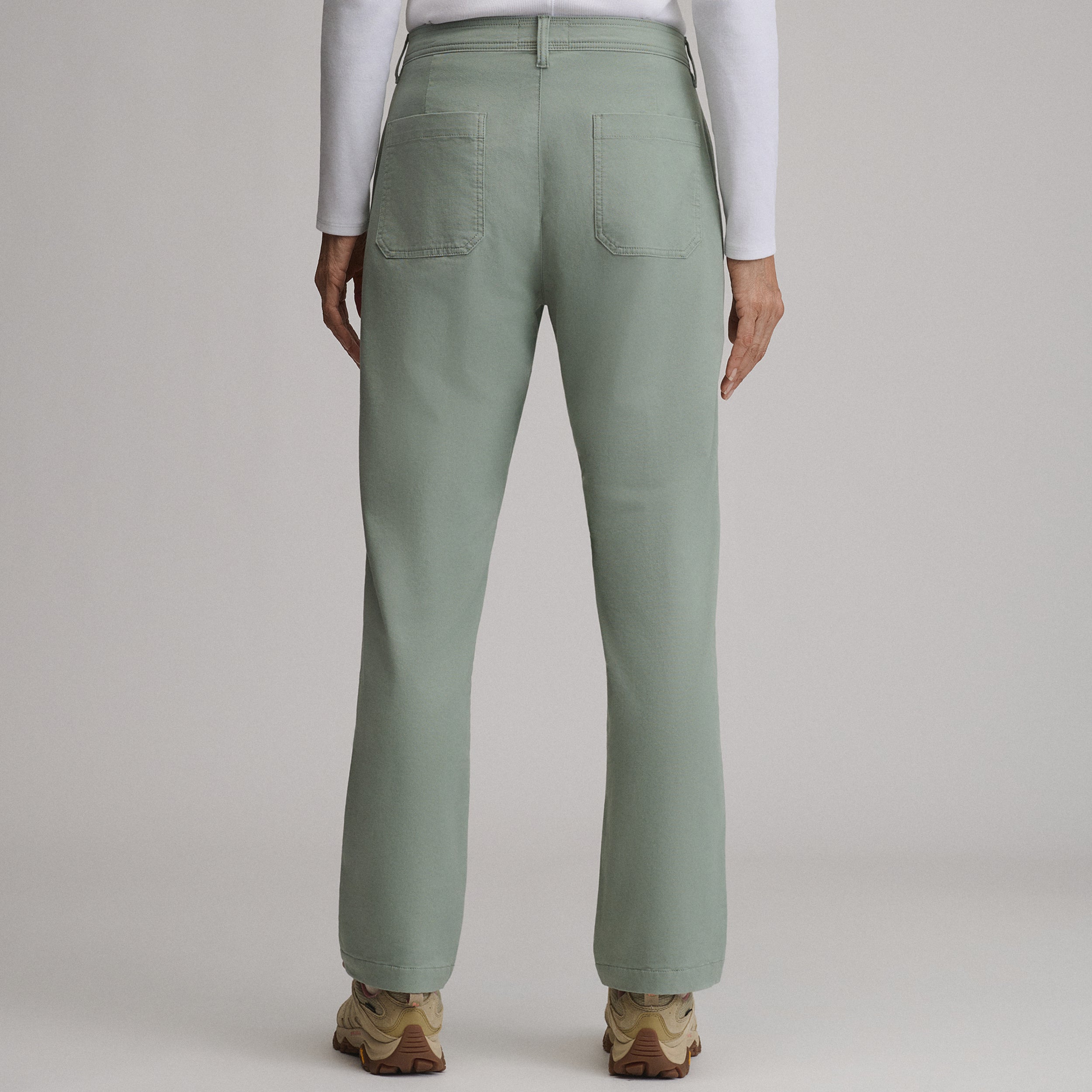 Women's Flannel Lined Cotton Pants - Image 7