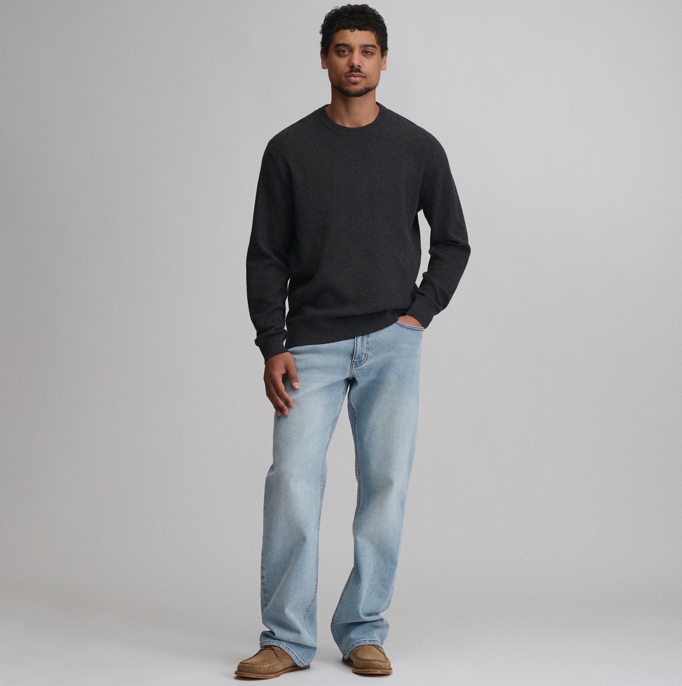 Men's Classic Crew Solid Sweater - Image 4