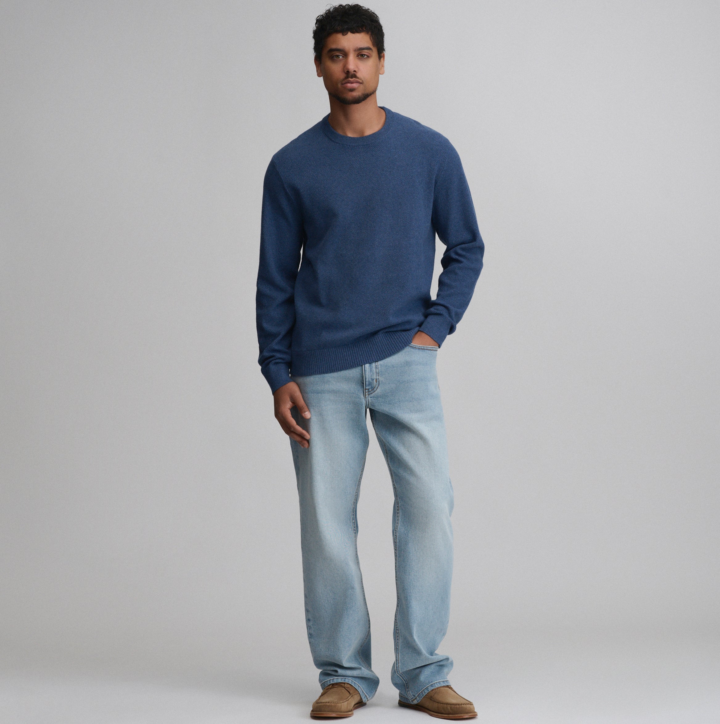 Men's Classic Crew Solid Sweater - Image 8