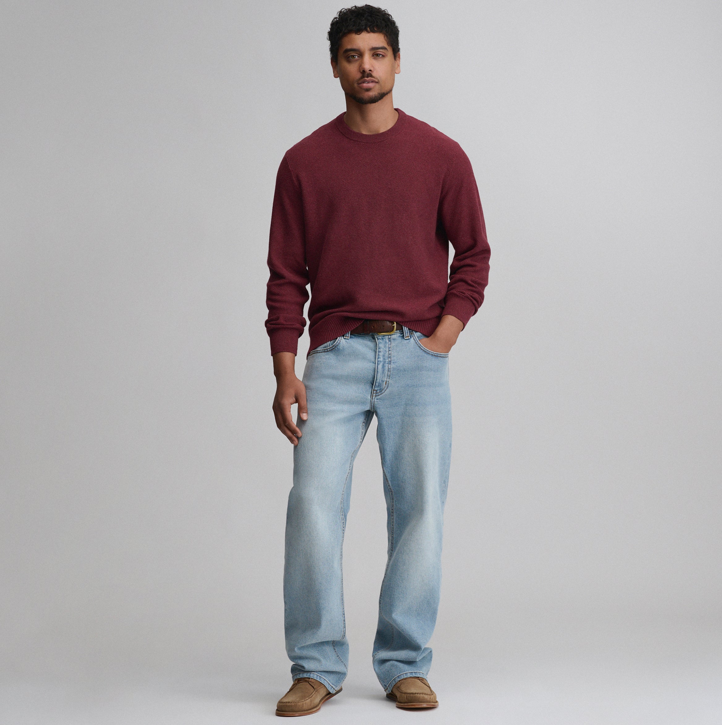 Men's Classic Crew Solid Sweater - Image 12
