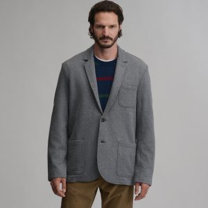 Men's Knit Blazer
