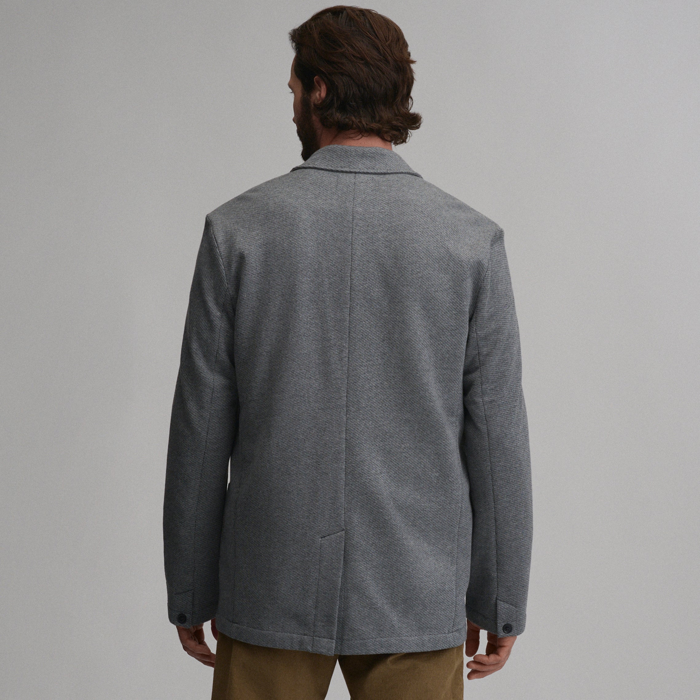 Men's Knit Blazer - Image 2