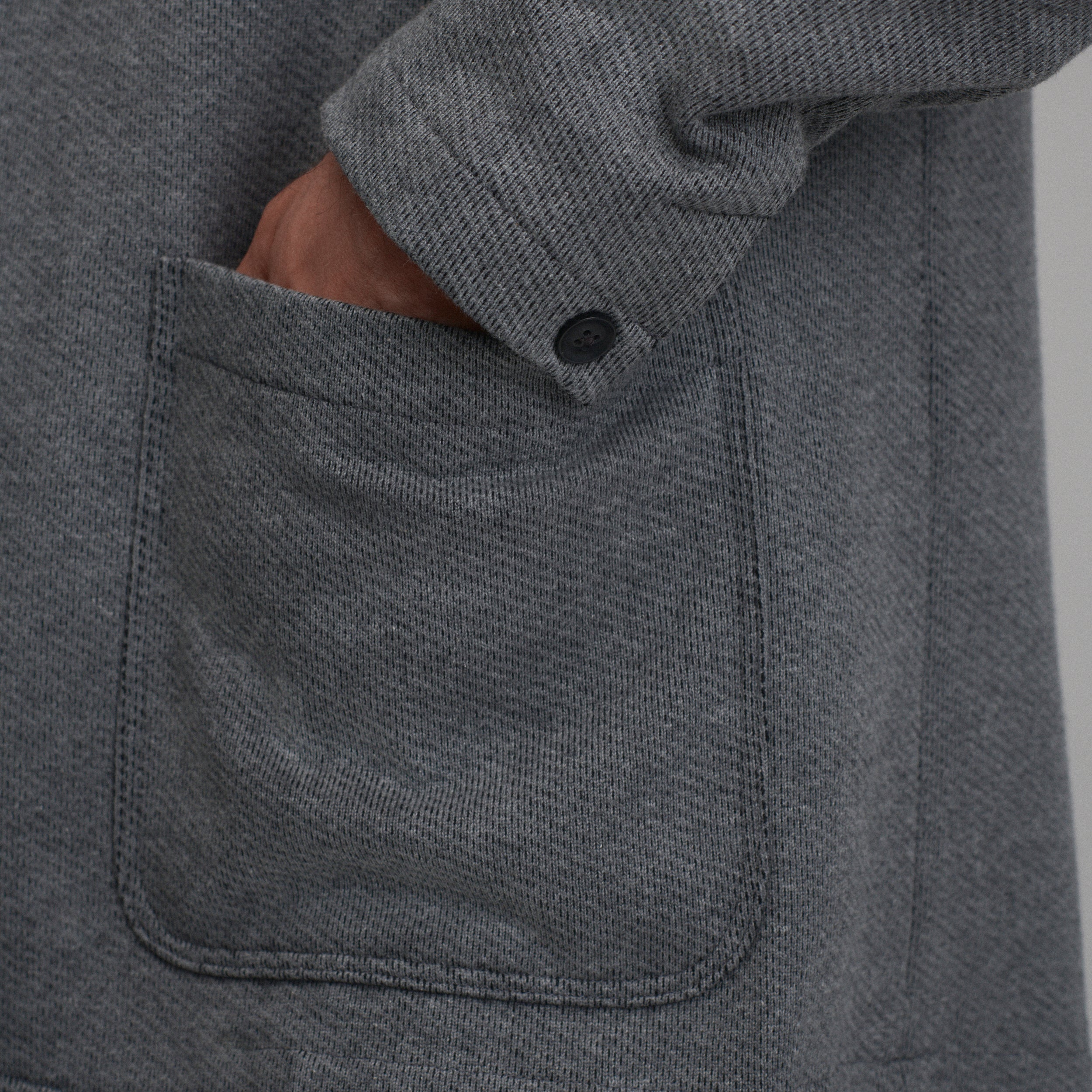 Men's Knit Blazer - Image 3