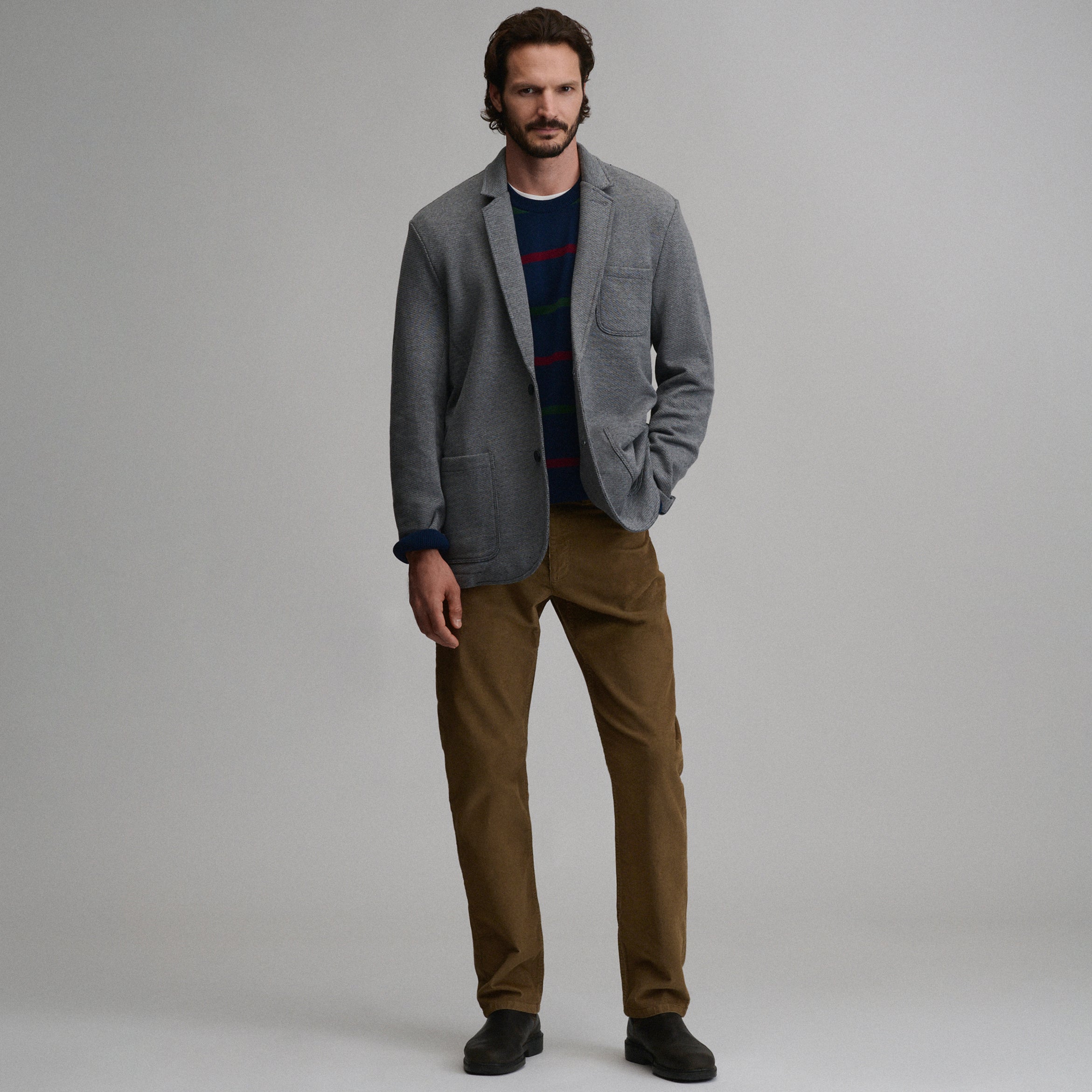 Men's Knit Blazer - Image 6