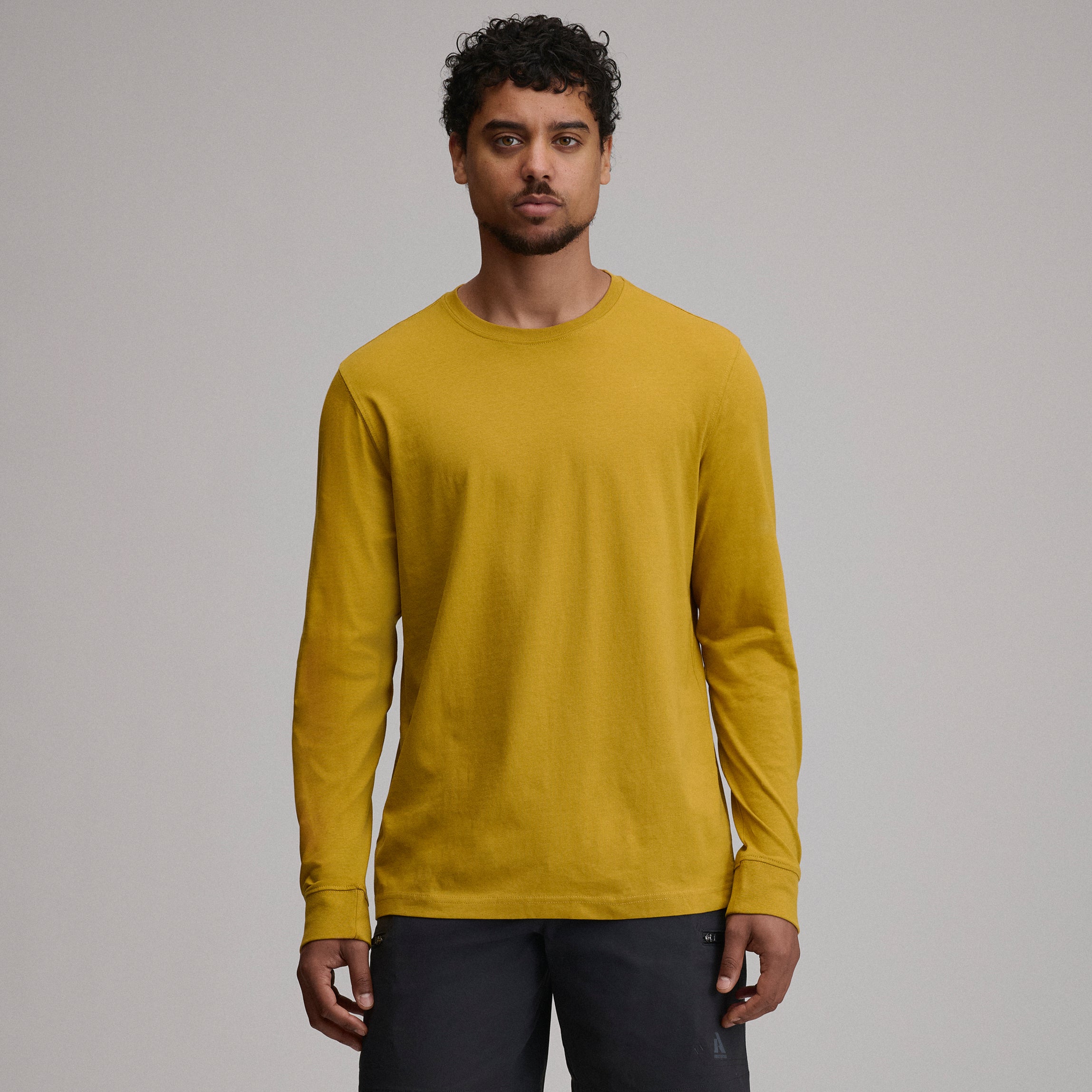 Men's Legend Wash 100% Cotton Long-Sleeve Classic T-Shirt - Image 9
