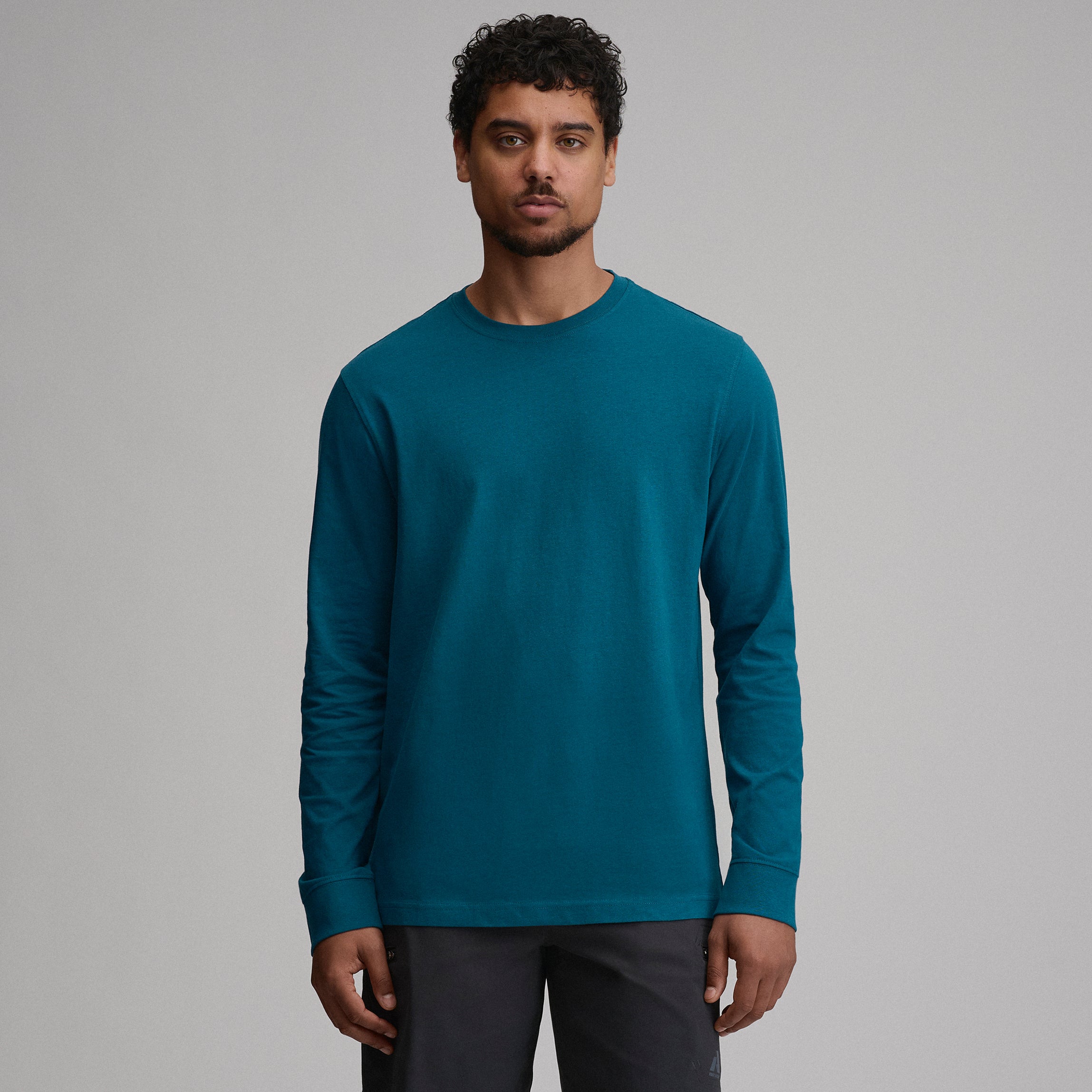 Men's Legend Wash 100% Cotton Long-Sleeve Classic T-Shirt - Image 13