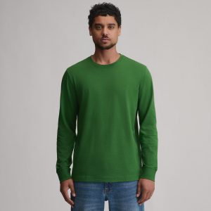 Men's Legend Wash 100% Cotton Long-Sleeve Classic T-Shirt