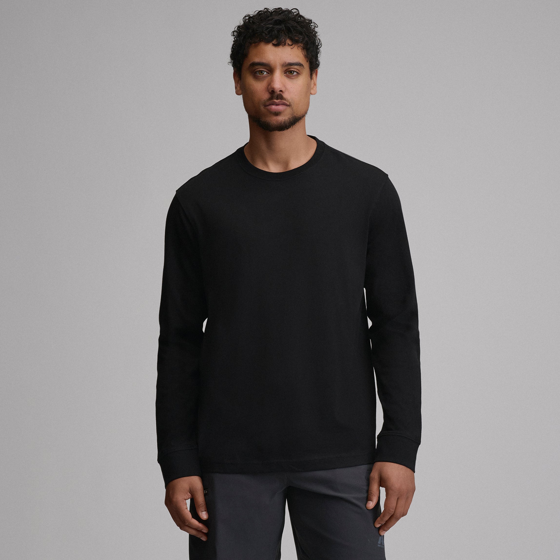Men's Legend Wash 100% Cotton Long-Sleeve Classic T-Shirt - Image 17