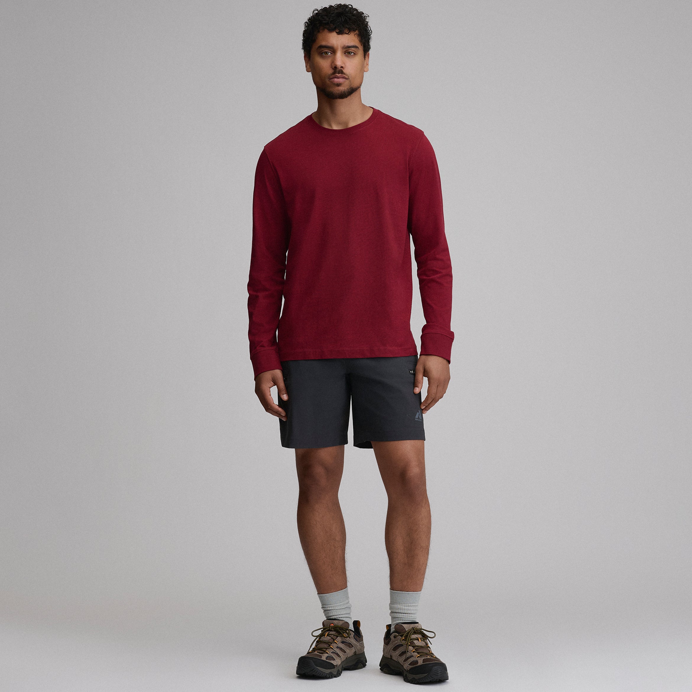 Men's Legend Wash 100% Cotton Long-Sleeve Classic T-Shirt - Image 24