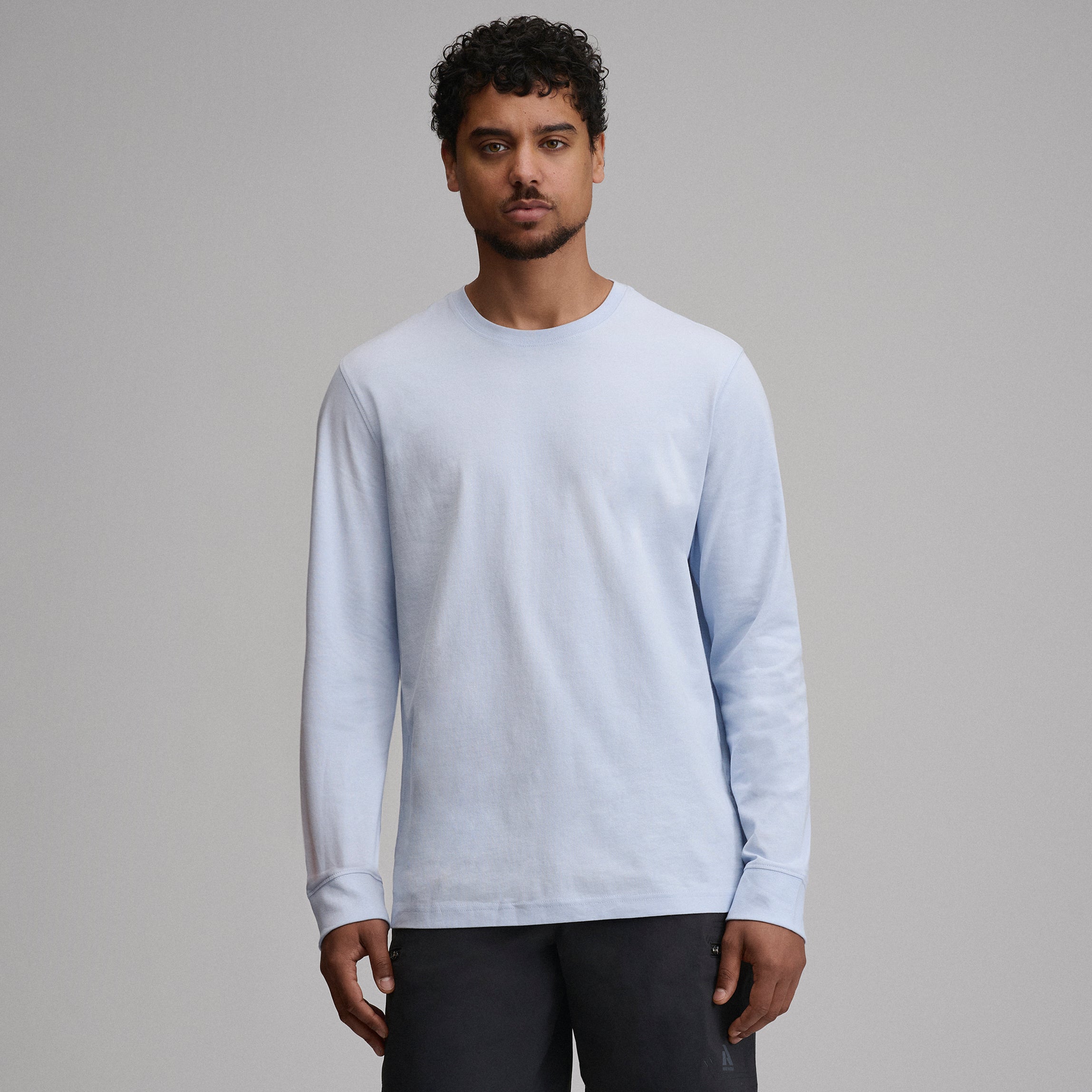 Men's Legend Wash 100% Cotton Long-Sleeve Classic T-Shirt - Image 29