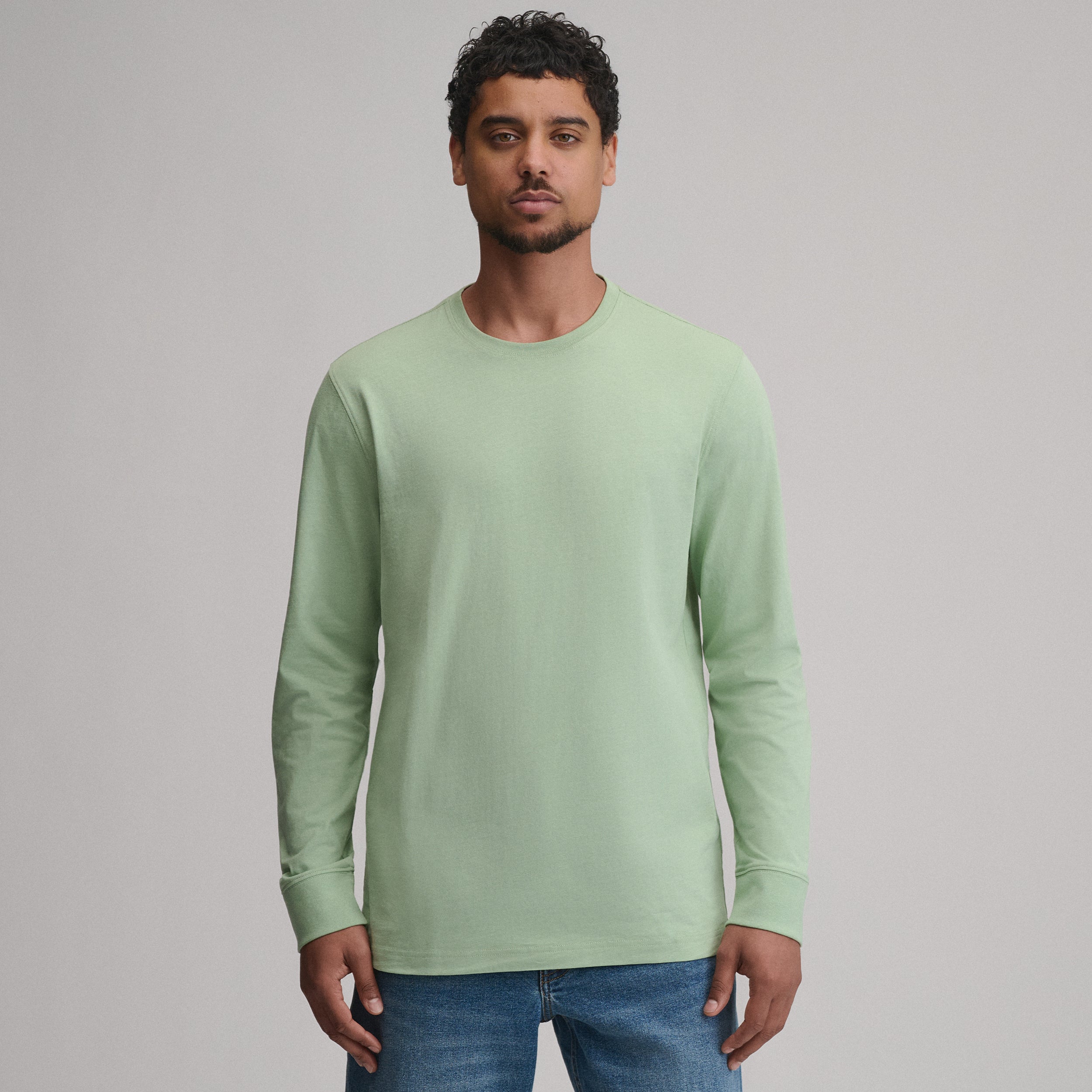 Men's Legend Wash 100% Cotton Long-Sleeve Classic T-Shirt - Image 5