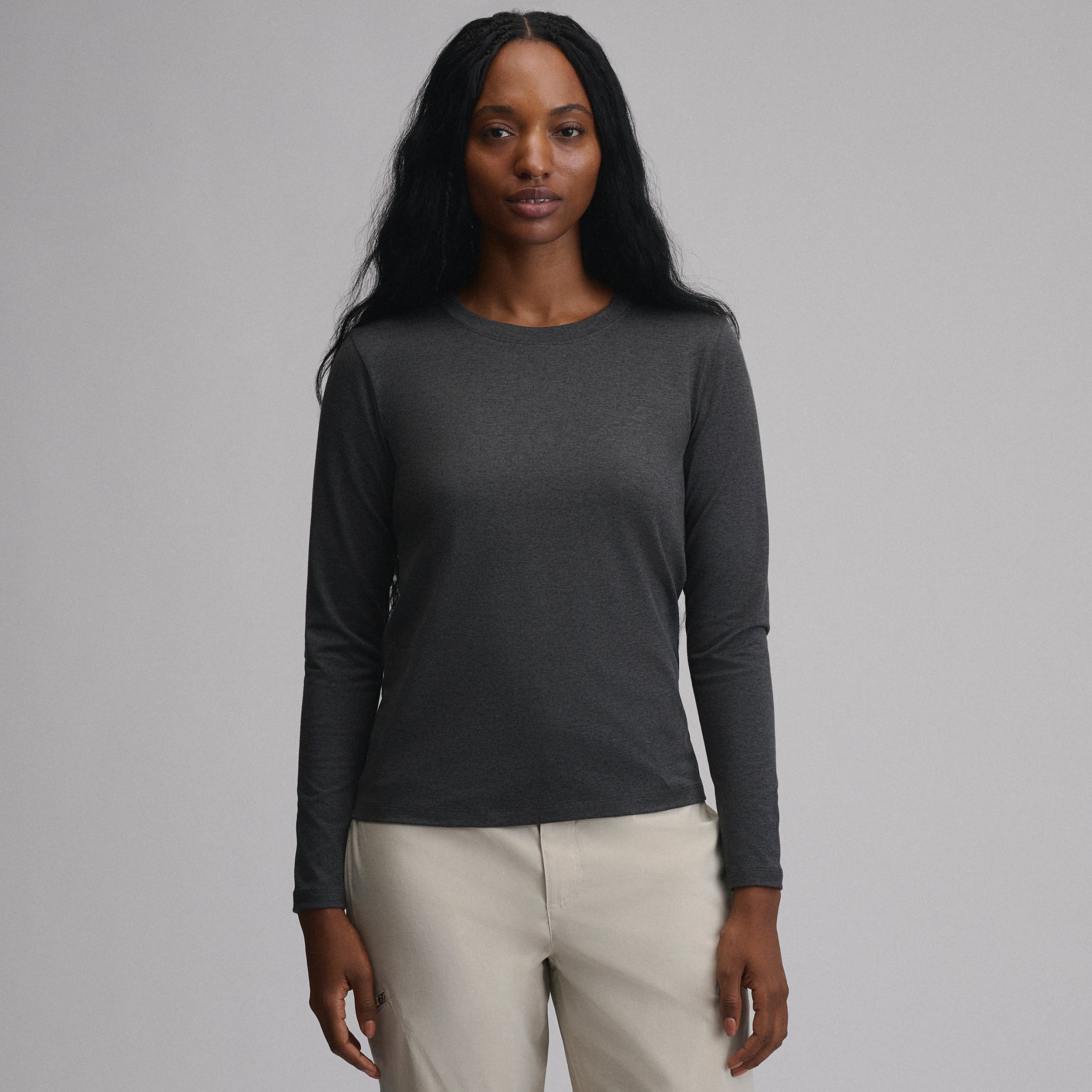 Women's Train Ascent Long-Sleeve Crew - Image 5