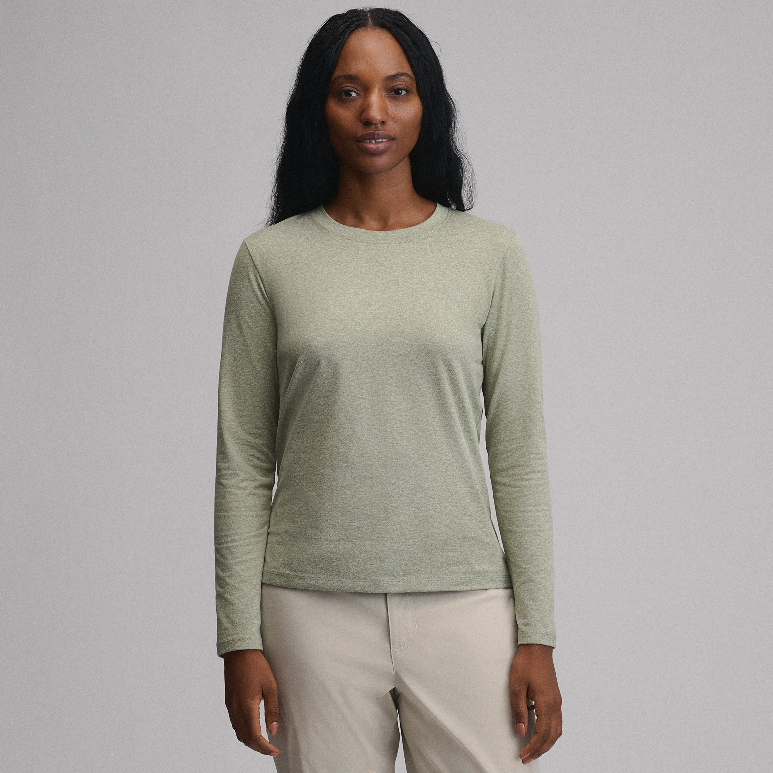 Women's Train Ascent Long-Sleeve Crew - Image 13