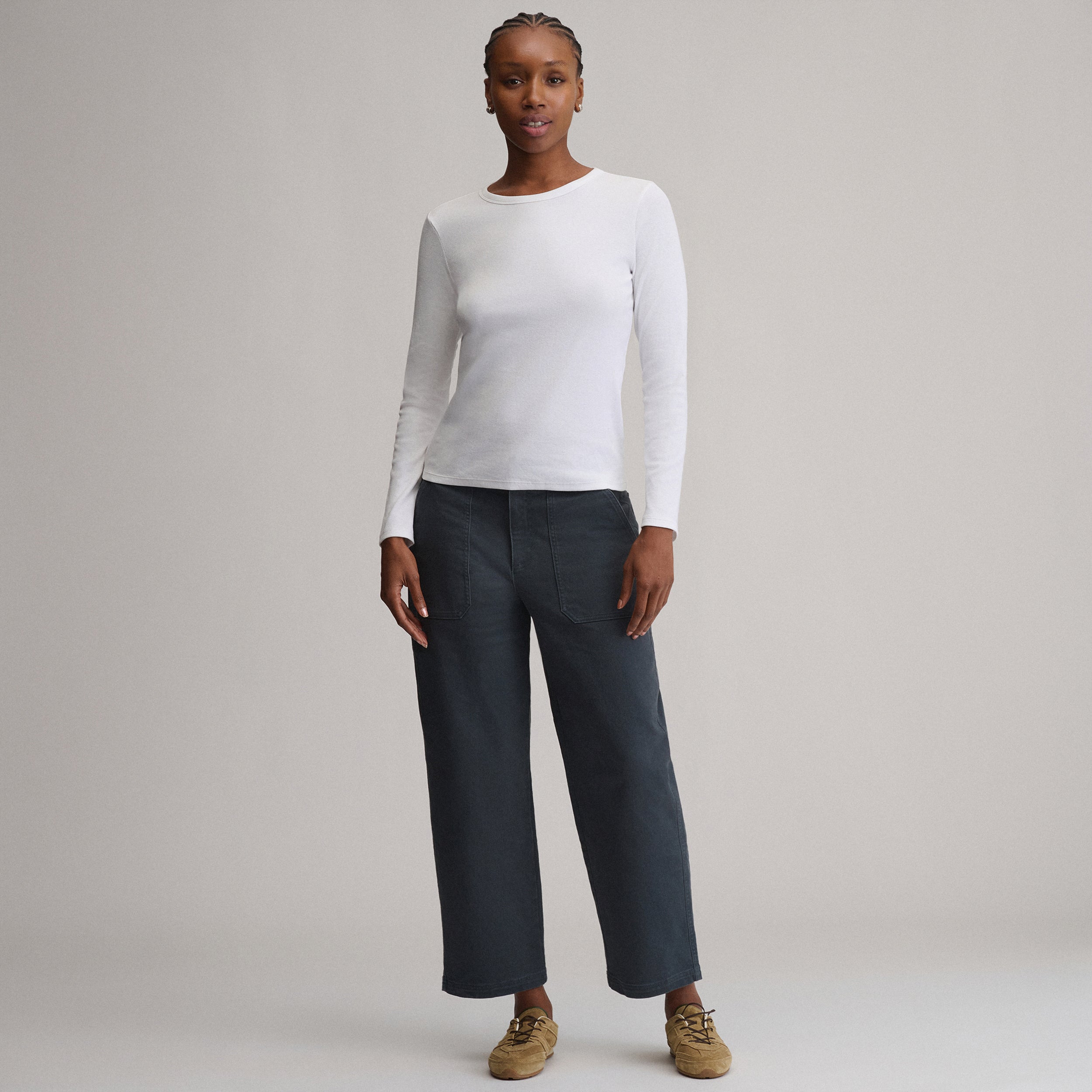 Women's Softline Rib Long-Sleeve Crew - Image 28