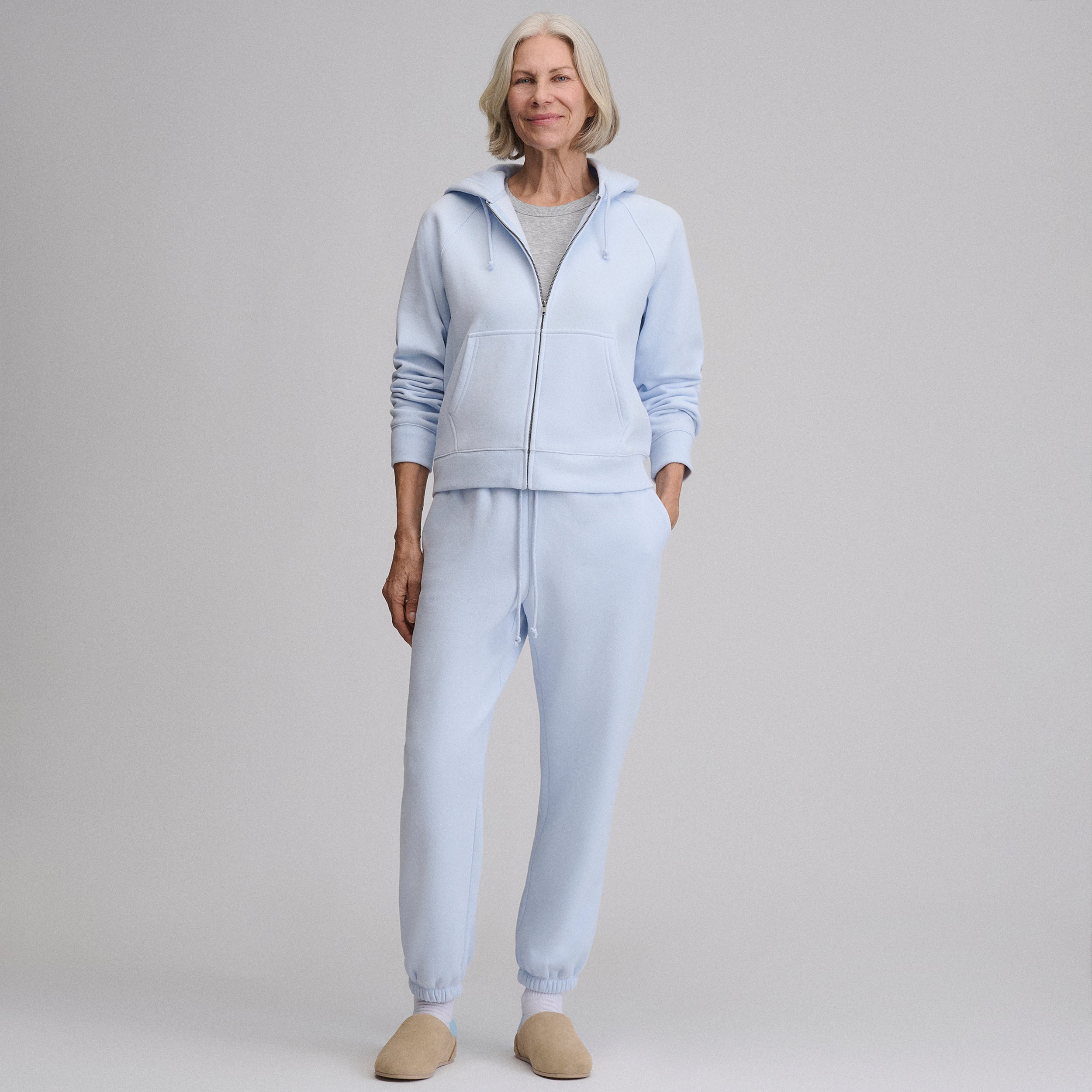 Women's Vintage Soft Full-Zip Hoodie - Image 5