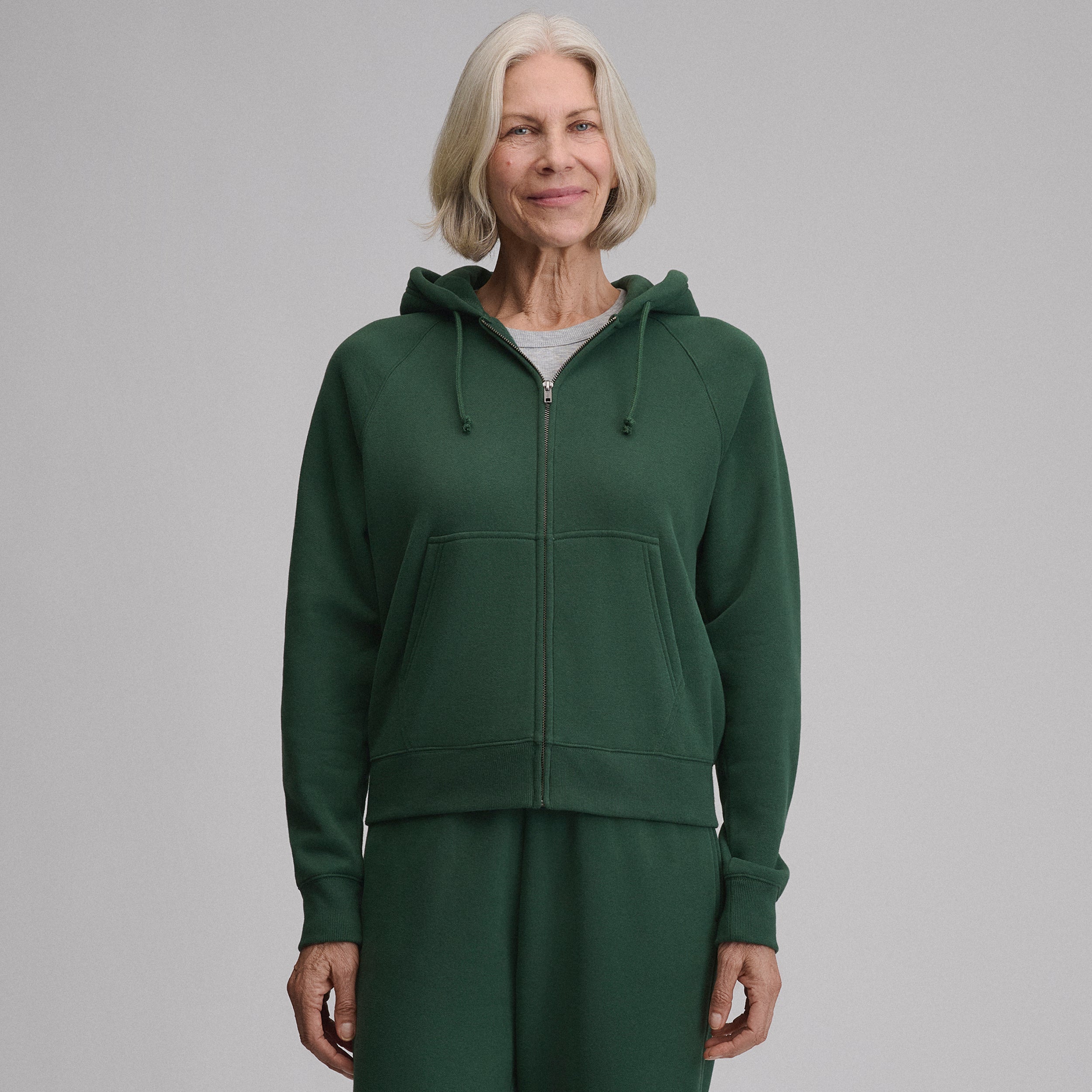 Women's Vintage Soft Full-Zip Hoodie - Image 10
