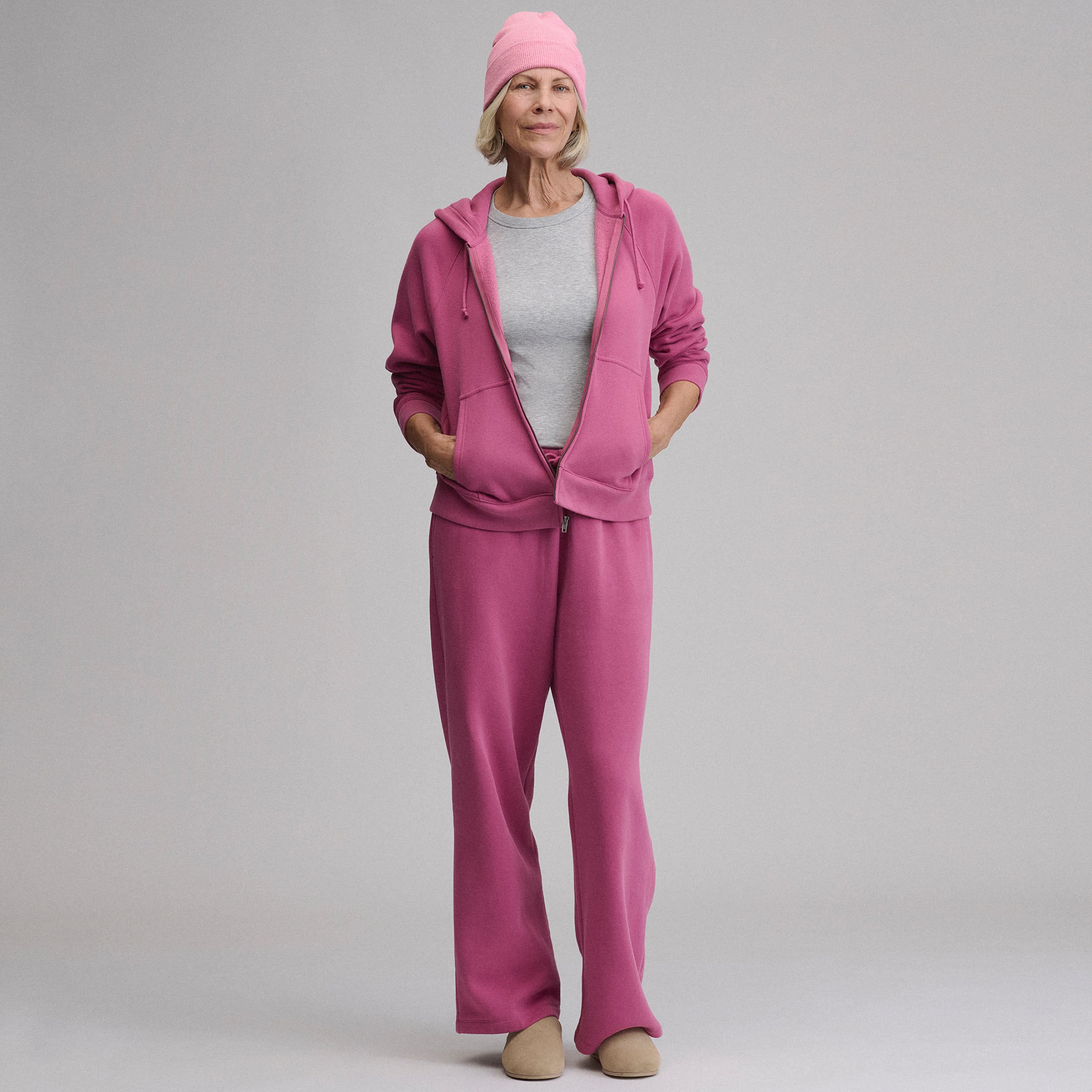 Women's Vintage Soft Full-Zip Hoodie - Image 19