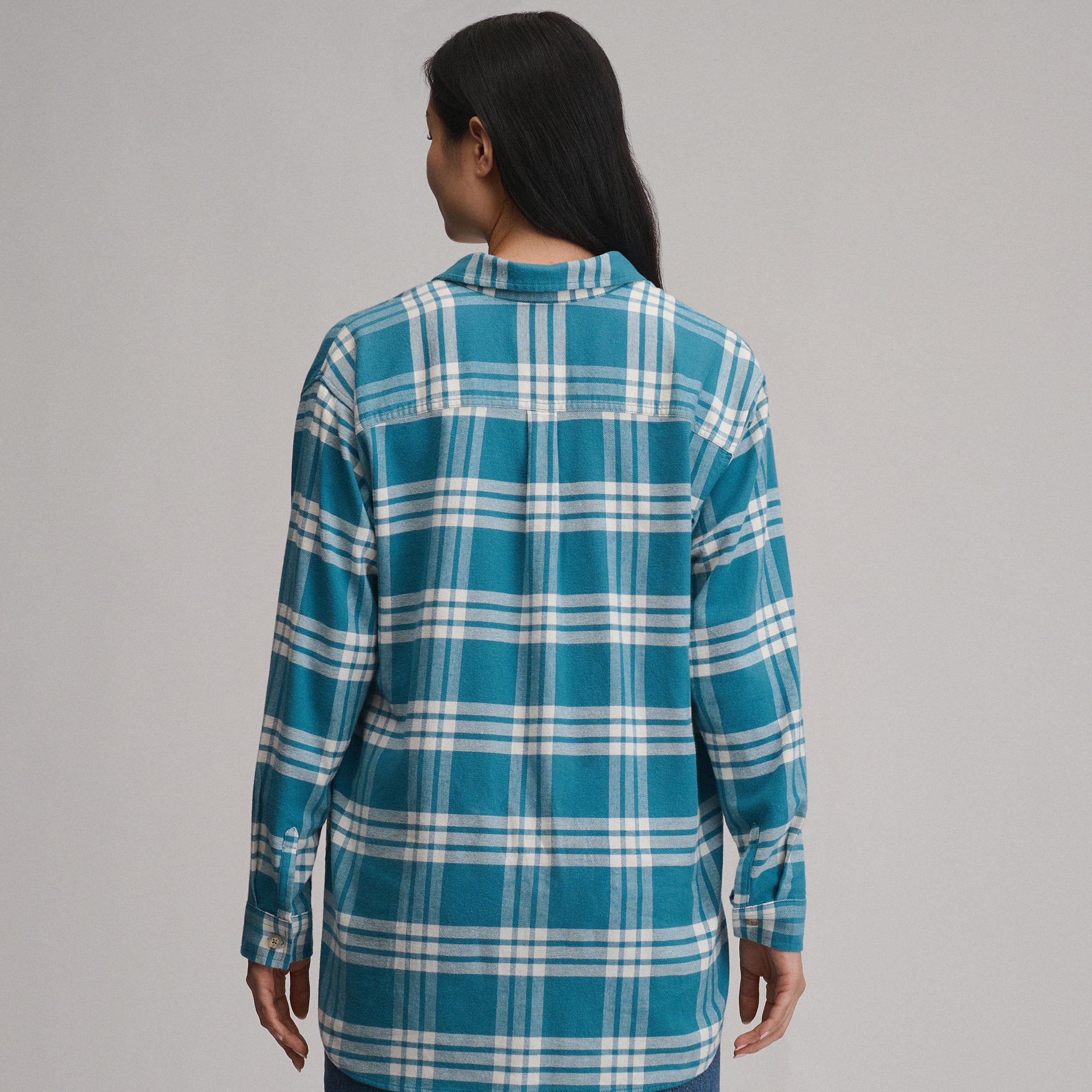 Women's Field Flex Boyfriend Flannel Shirt - Image 2