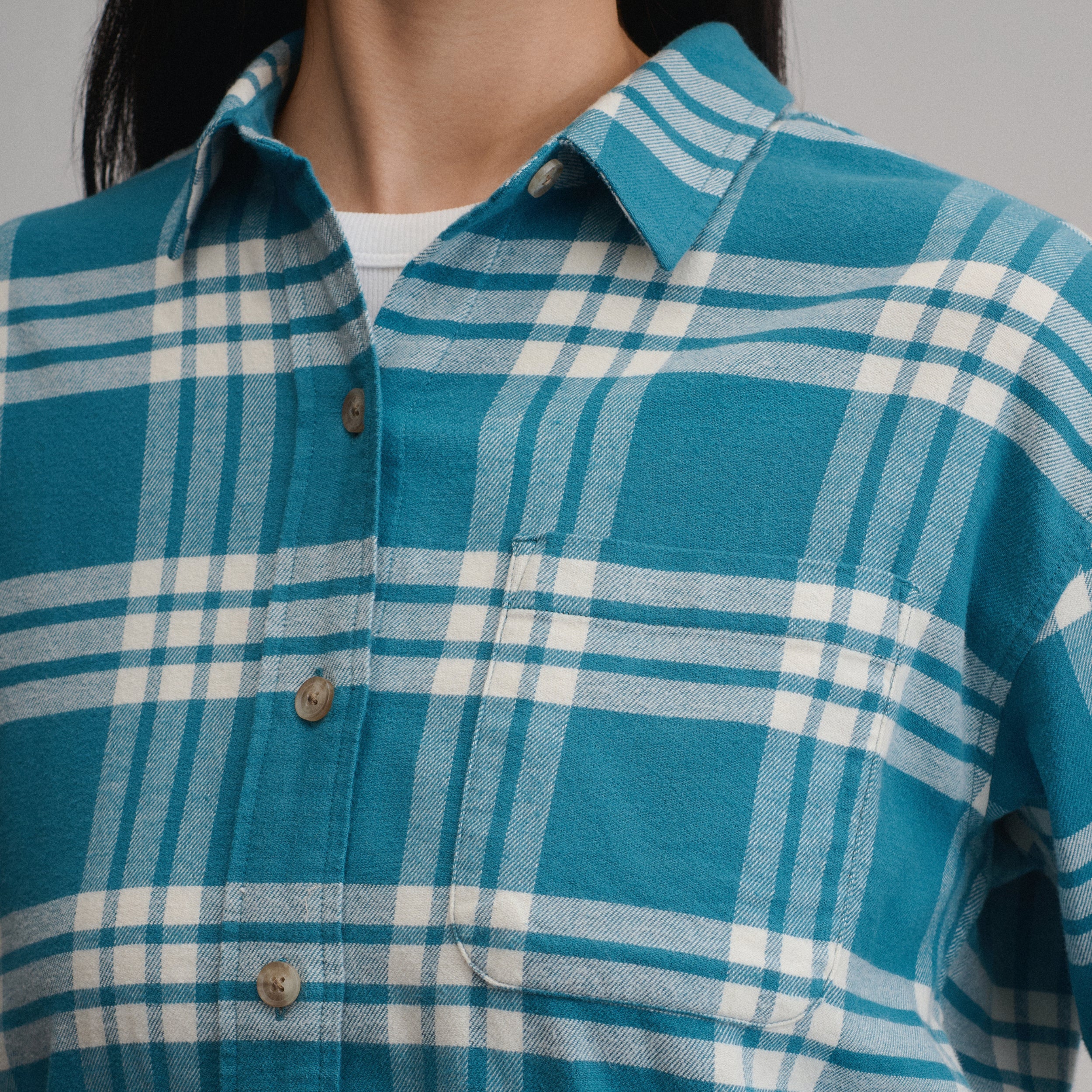 Women's Field Flex Boyfriend Flannel Shirt - Image 3