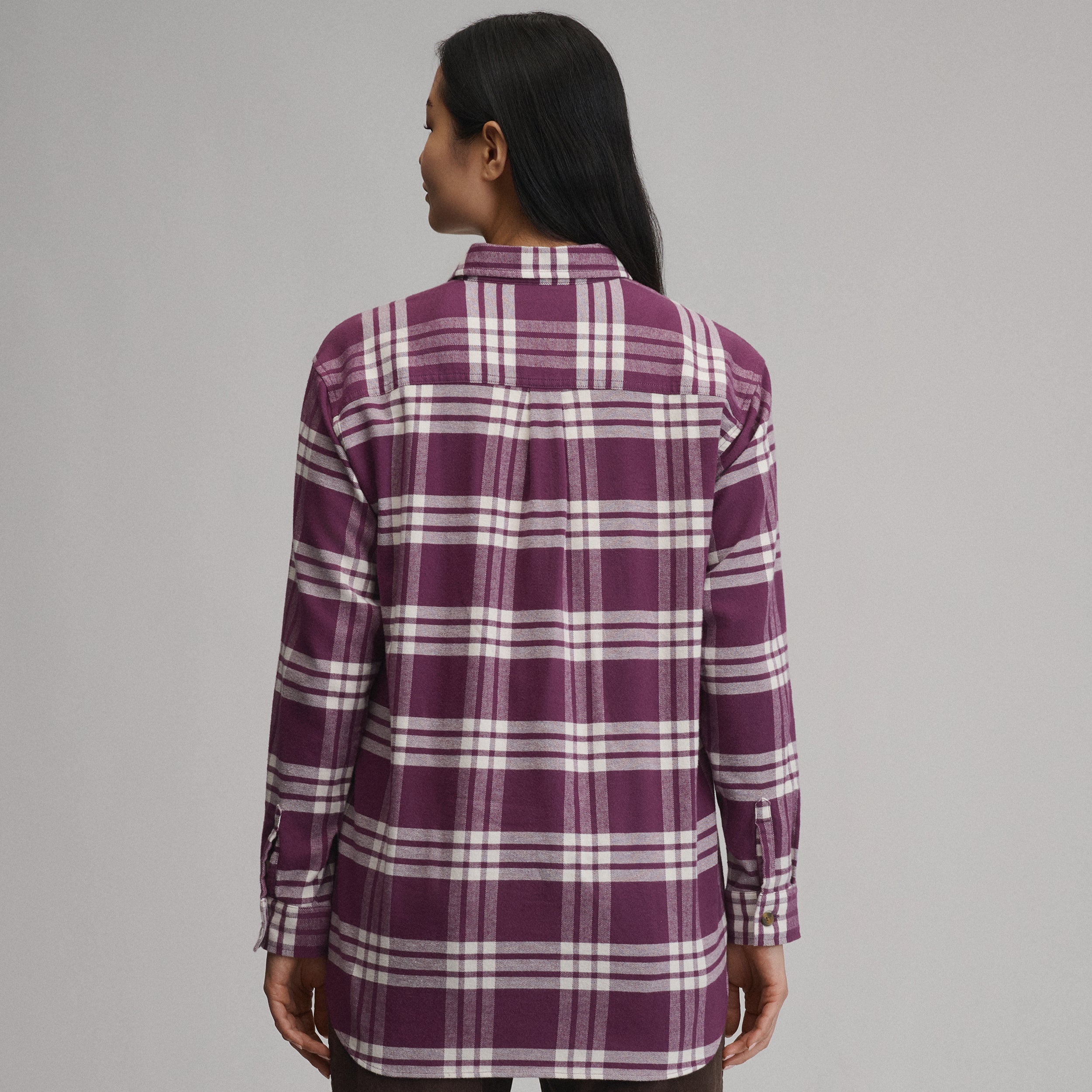 Women's Field Flex Boyfriend Flannel Shirt - Image 6
