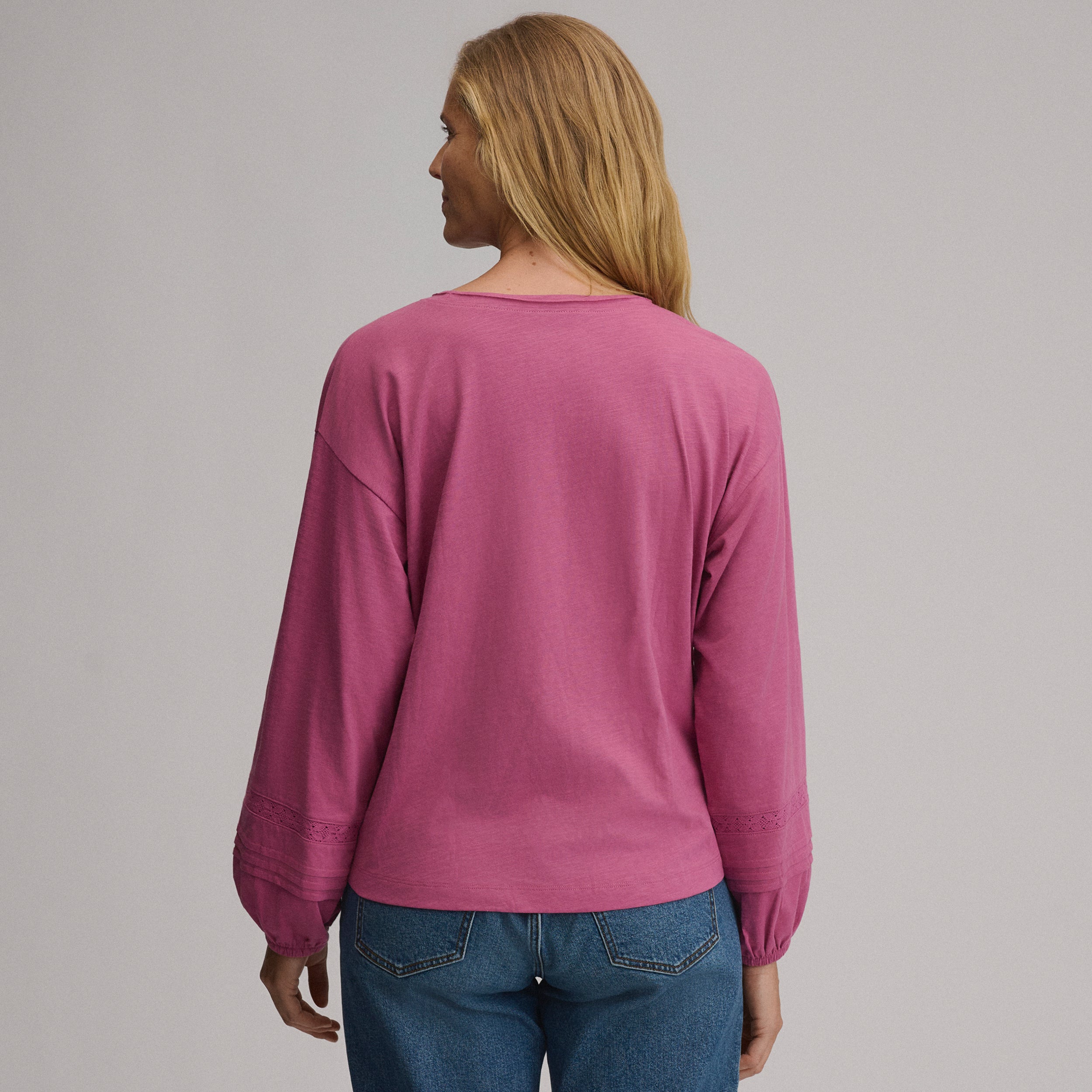 Women's Long-Sleeve Soft Relaxed Top - Image 6